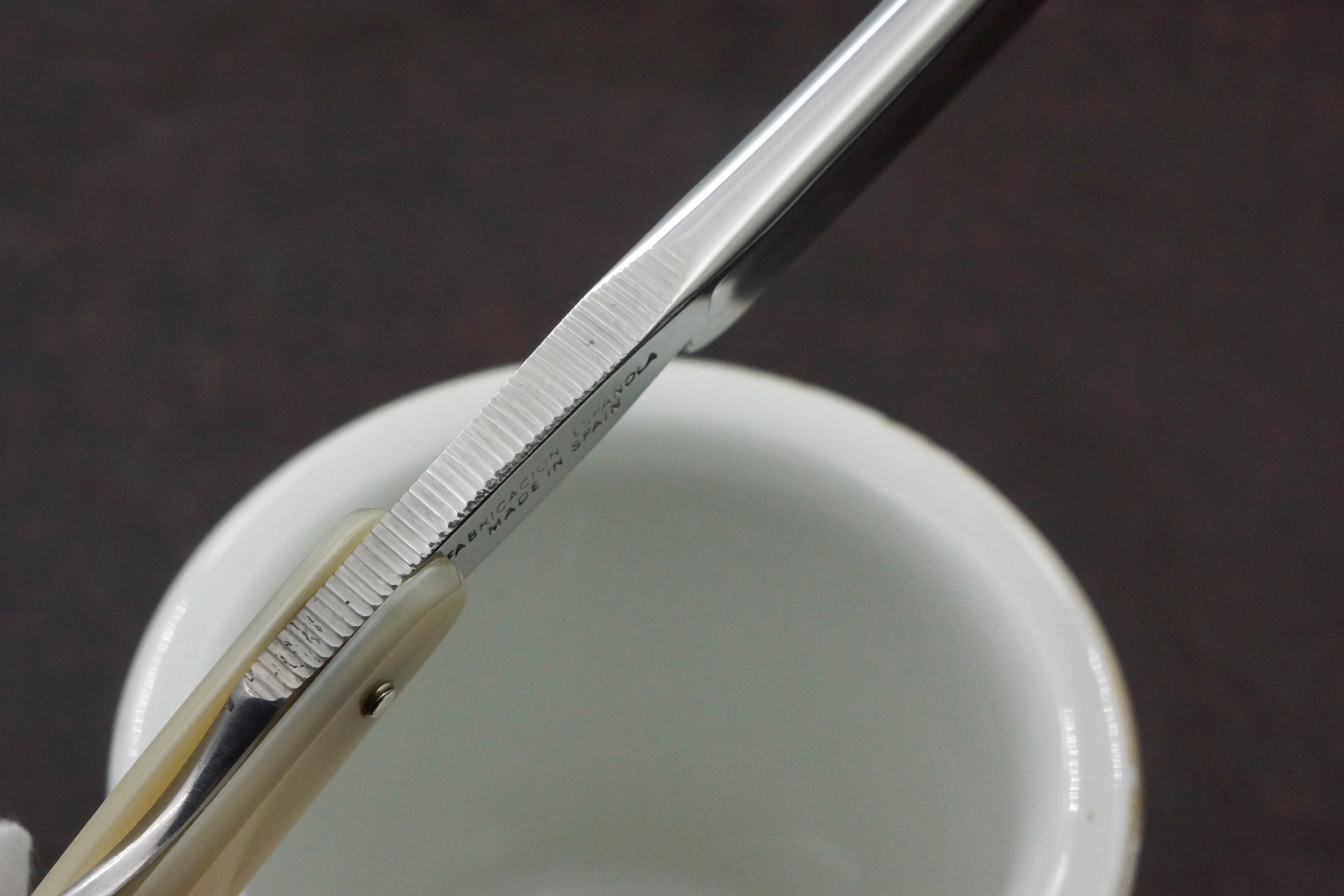 Filarmonica No. 13 13/16 Full Hollow Blade - Near Pristine Vintage Spanish Straight Razor - Shave Ready