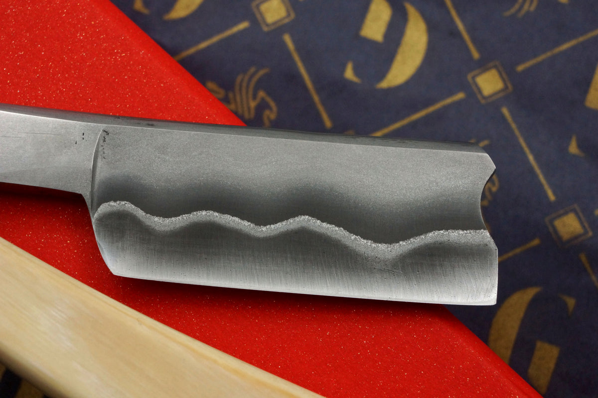 Griffith 15/16 W2 & Stainless San Mai Quarter Hollow - Mammoth Ivory Scales Artisan Straight Razor