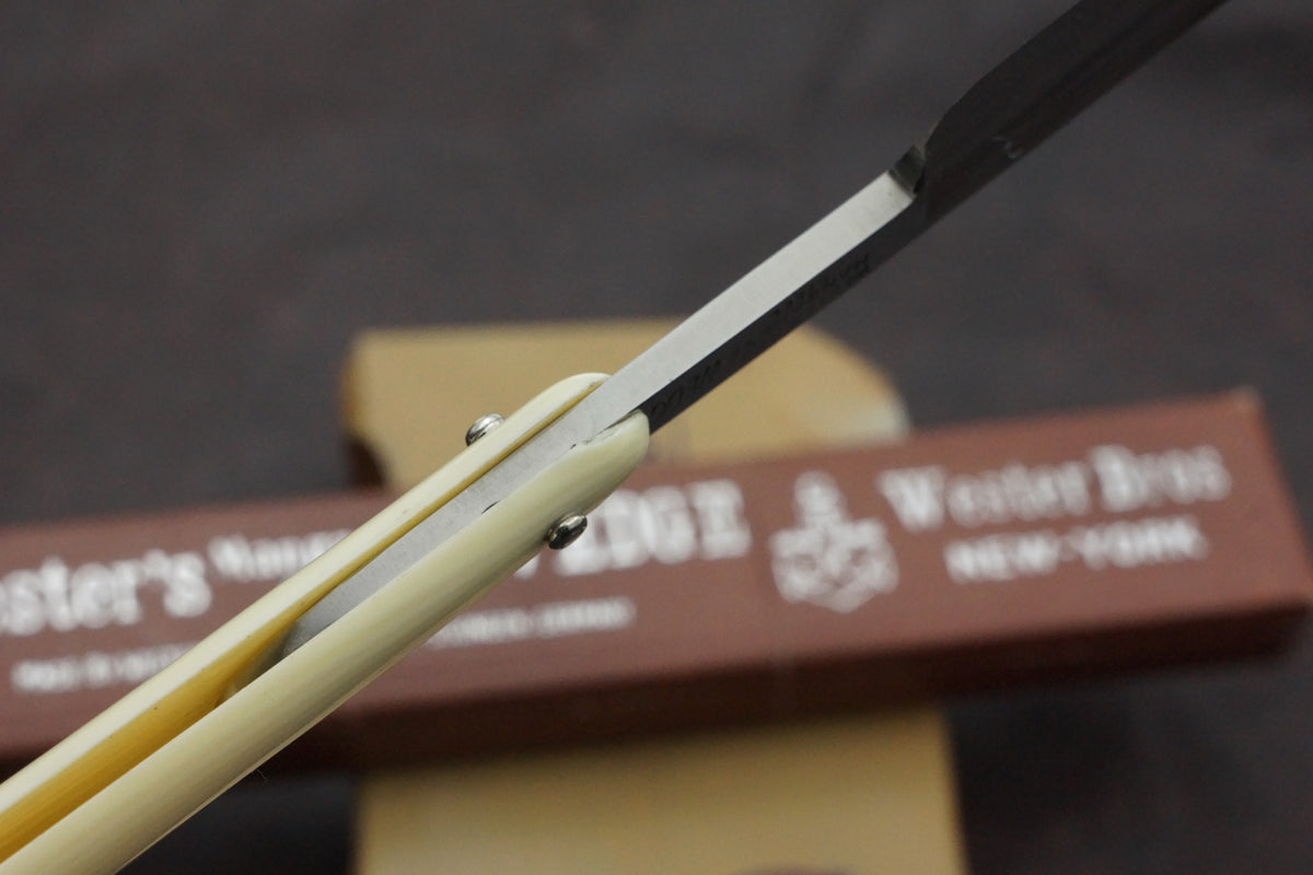 Wester Bros. "Manganese Wedge" - 5/8 Blade - Mint Vintage Solingen Straight Razor - Shave Ready