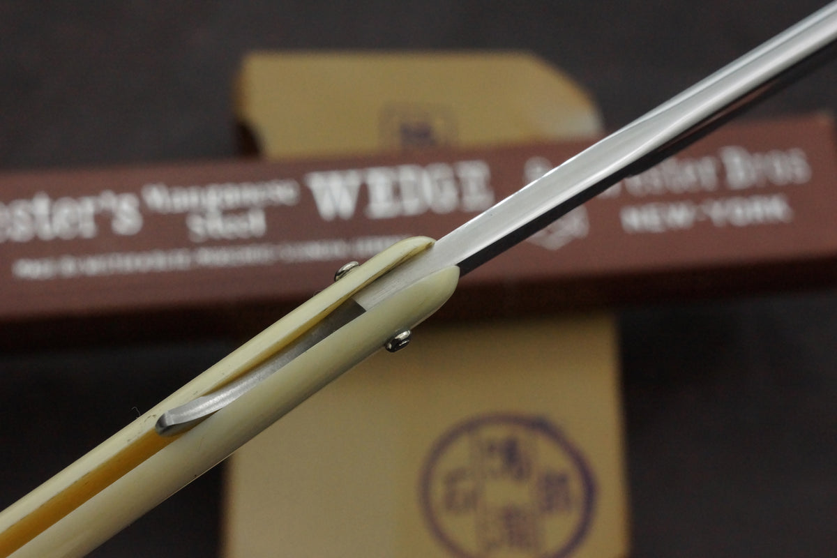 Wester Bros. "Manganese Wedge" - 5/8 Blade - Mint Vintage Solingen Straight Razor - Shave Ready
