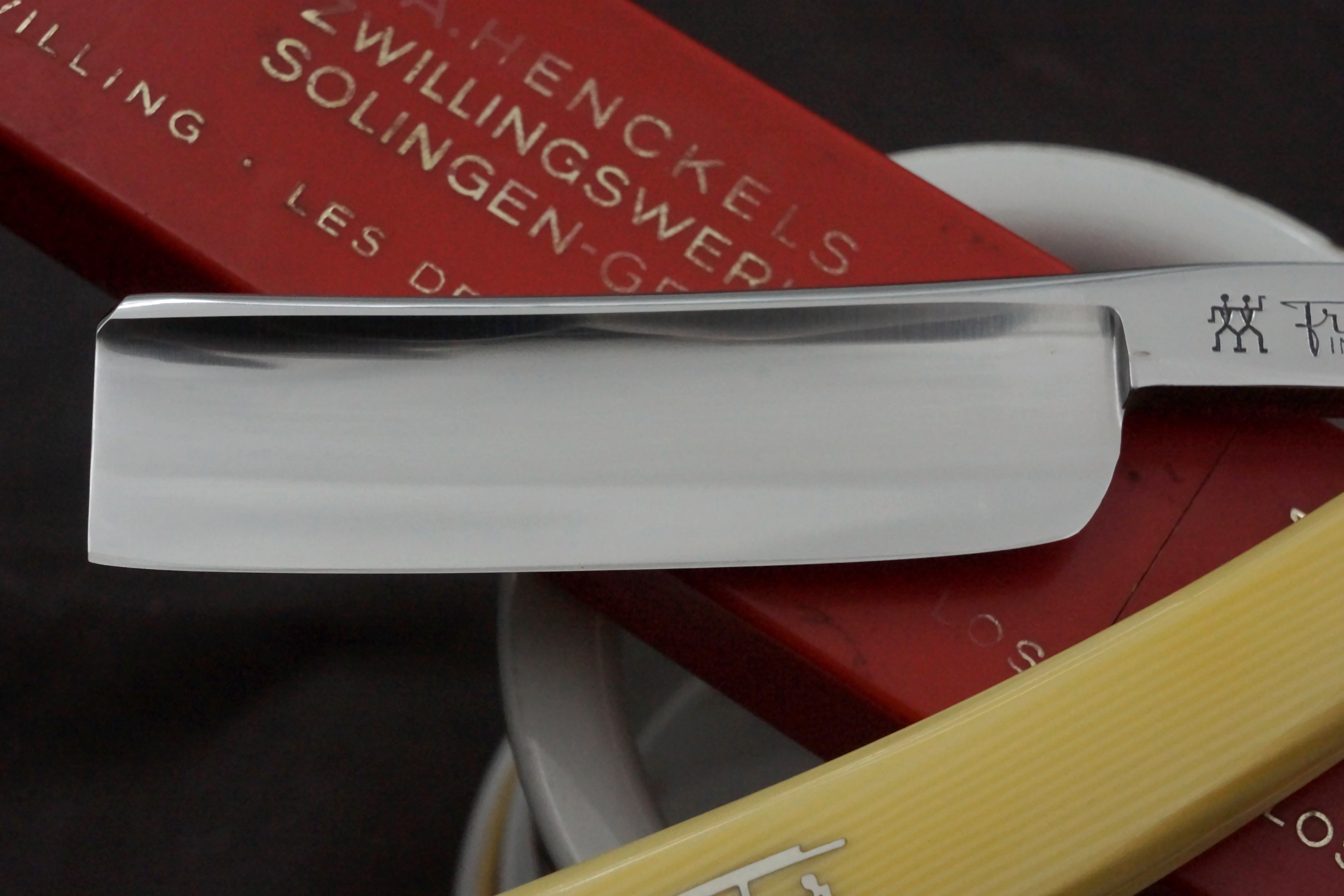 Henckels Friodur 7/8 No. 17 - Restored Full Hollow - Solingen Stainless Straight Razor - Shave Ready