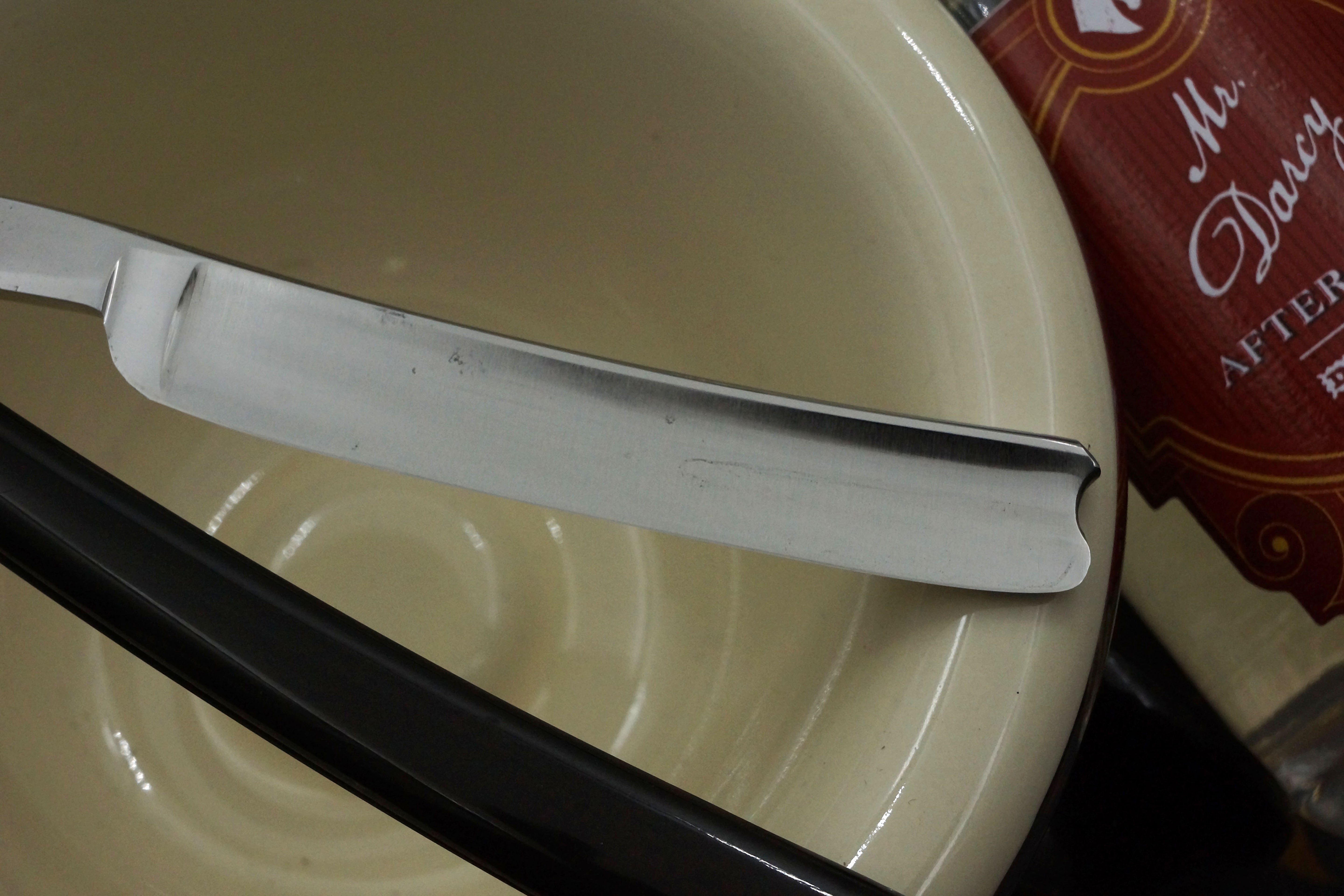 Wade & Butcher „Extra Hollow Ground“ 6/8 Halbhohl – Vintage Sheffield Rasiermesser – Rasurbereit
