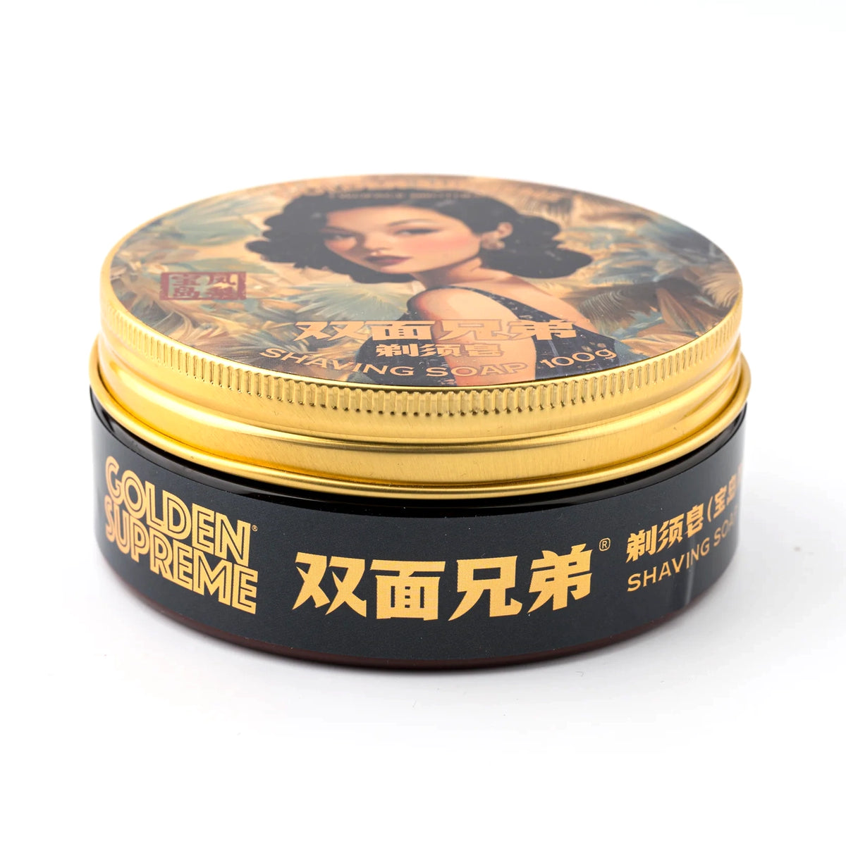 Twoface Brothers - Golden Supreme Taiwan Pineapple Shaving Soap (3.54oz / 100g)