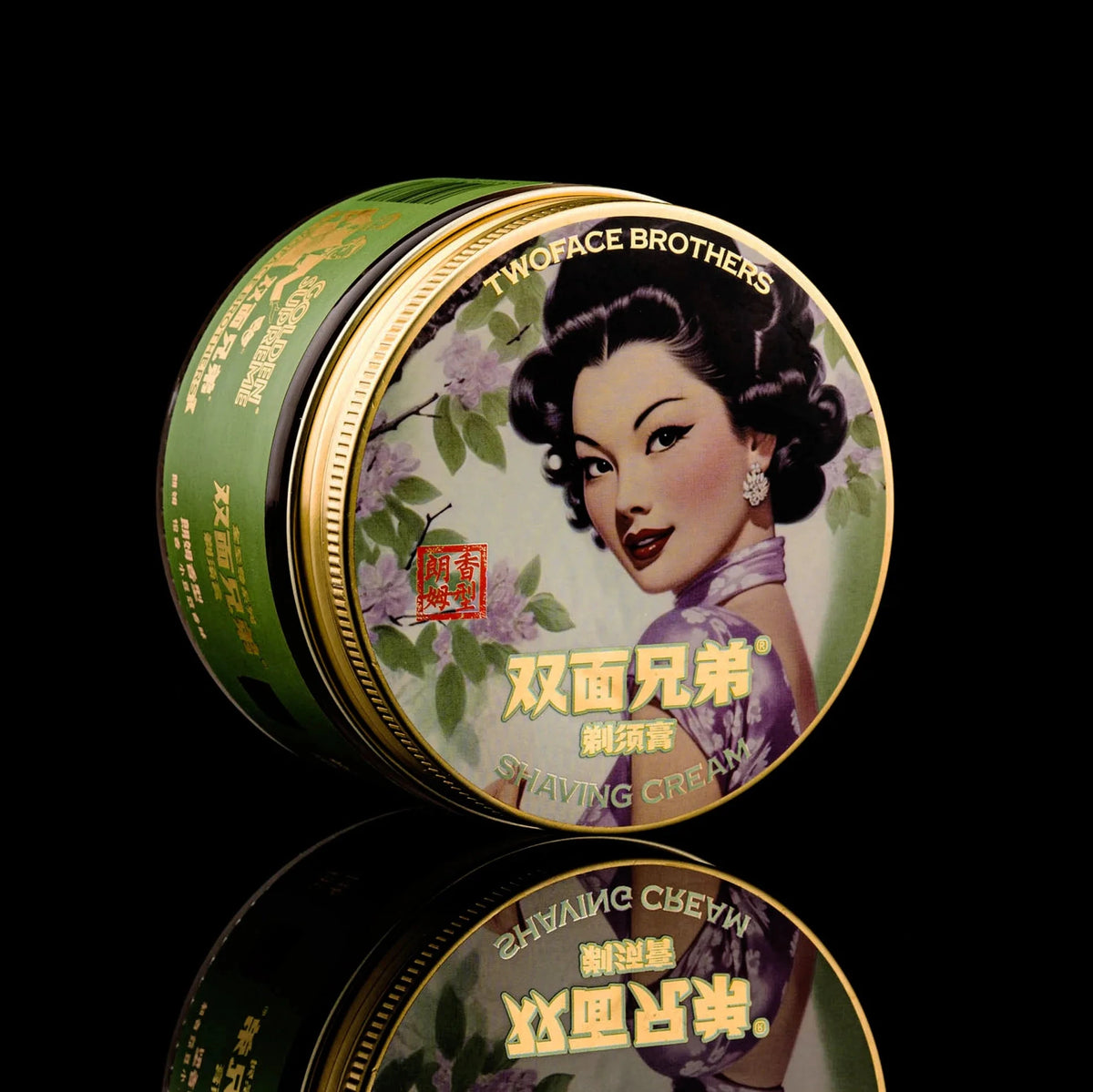 Twoface Brothers - Rum Shaving Cream (6.4oz / 180g)