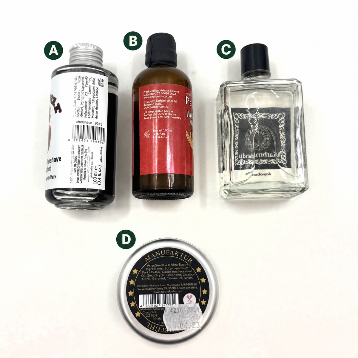 Various Old Stock Aftershaves & Balms - Unused Collector’s Estate Selection