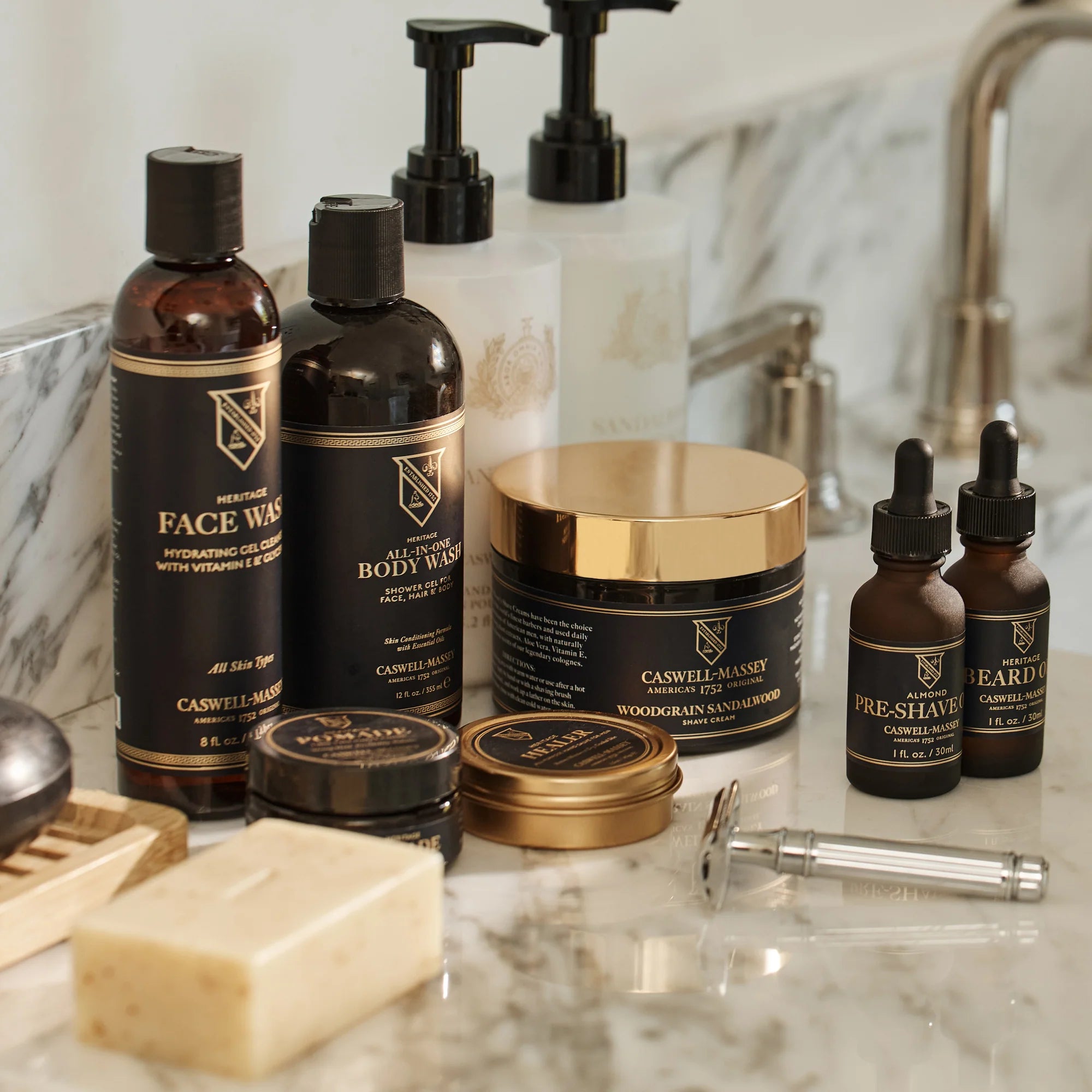 Caswell Massey Heritage Face Wash - 8 oz (236 ml)