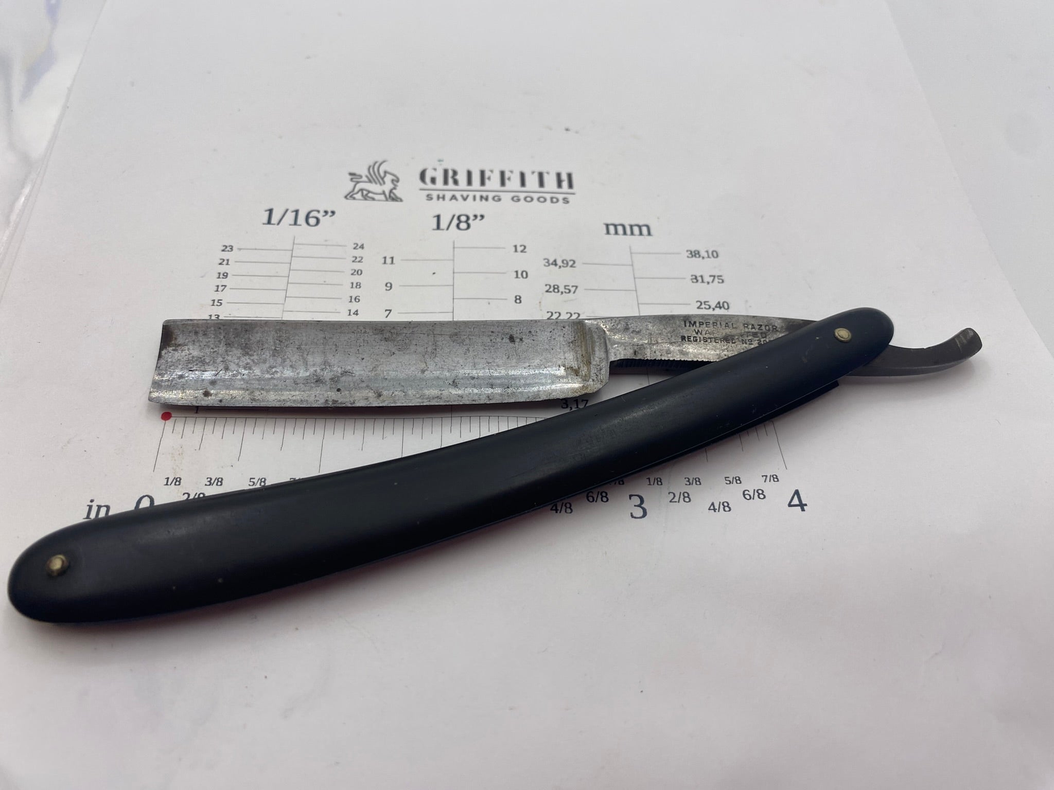 Vintage Imperial Razor German Razor for Restoration