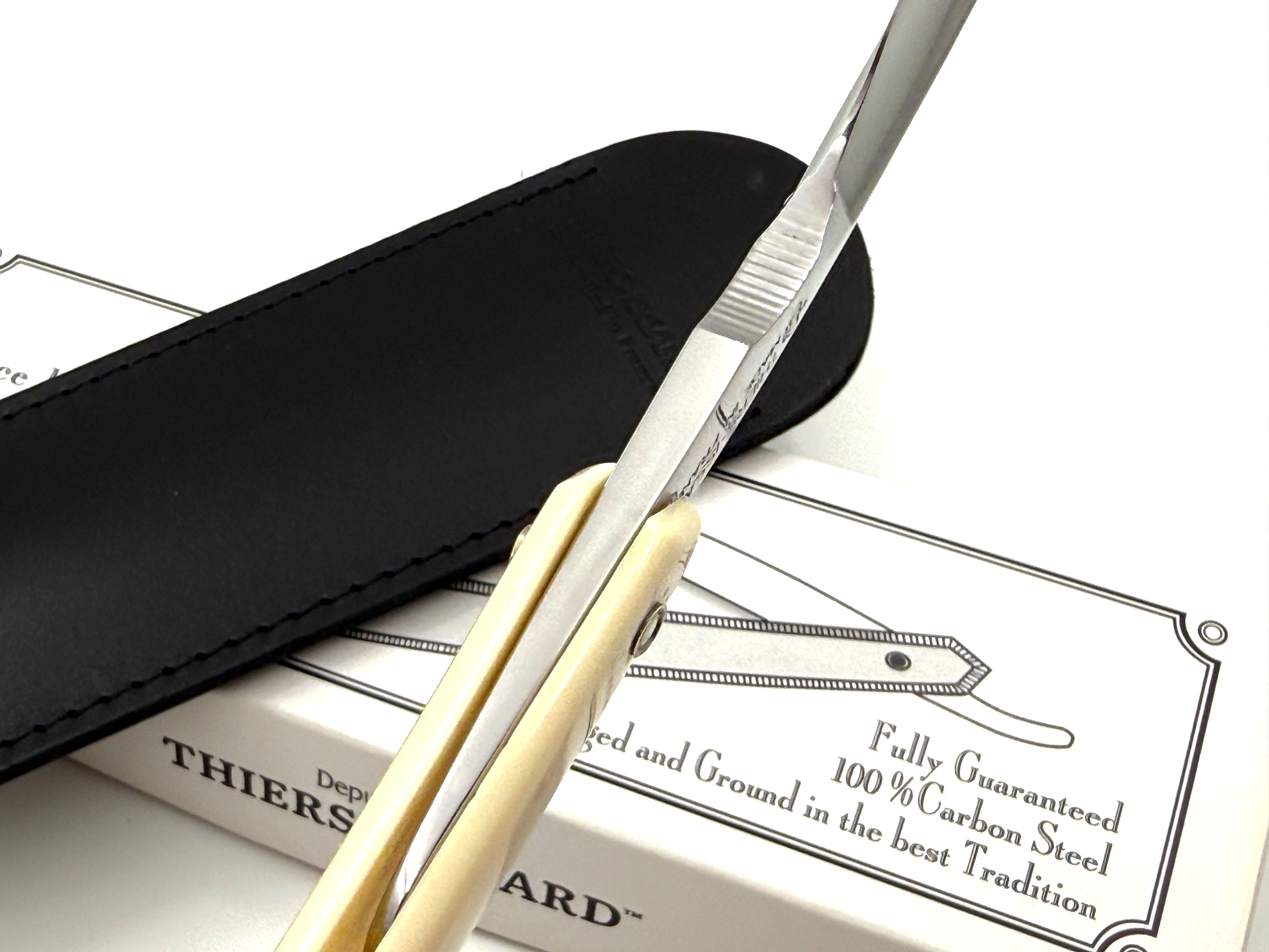 Thiers Issard 5/8 "Spartacus" Etch - Spartacus Scales - Full Hollow Straight Razor
