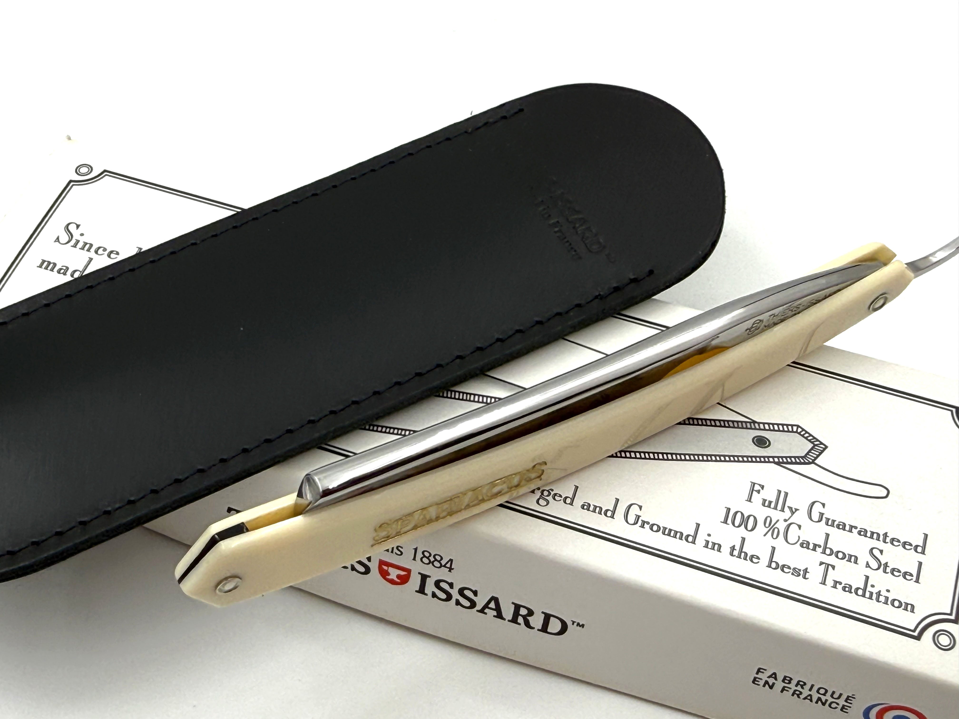Thiers Issard 5/8 "Spartacus" Etch - Spartacus Scales - Full Hollow Straight Razor