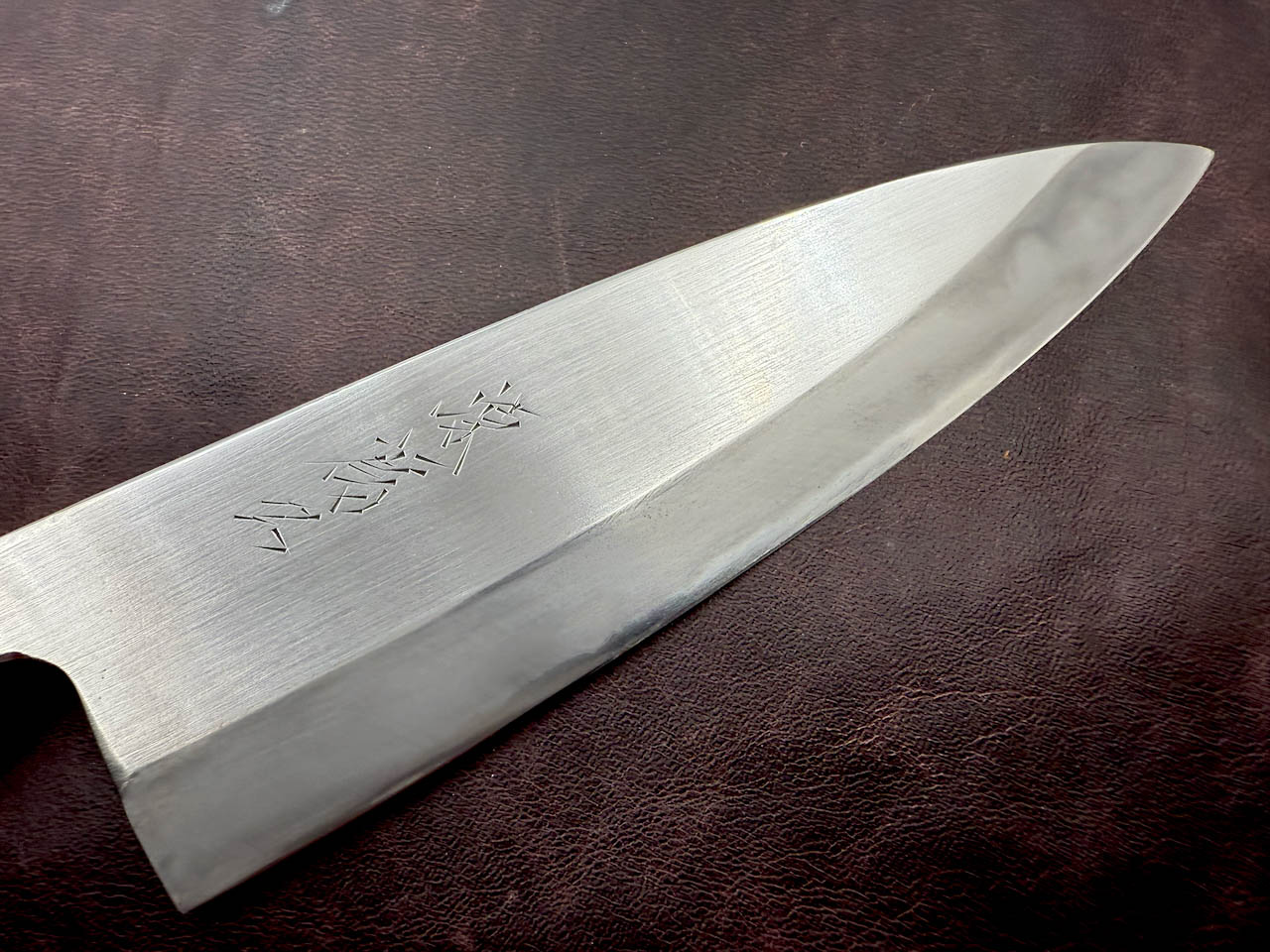 Minamoto Tamehisa Japanese 160mm Deba Kitchen Knife - Vintage Restored