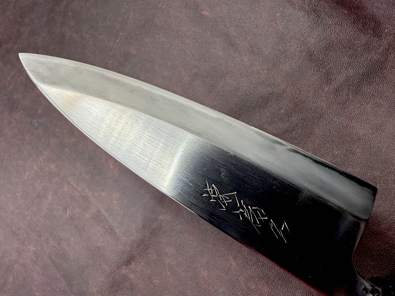 Minamoto Tamehisa Japanese 160mm Deba Kitchen Knife - Vintage Restored