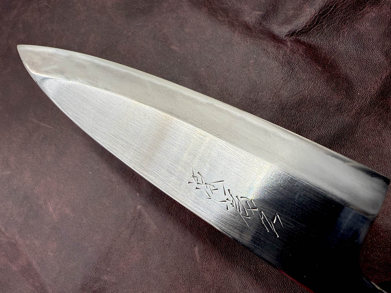Minamoto Tamehisa Japanese 160mm Deba Kitchen Knife - Vintage Restored
