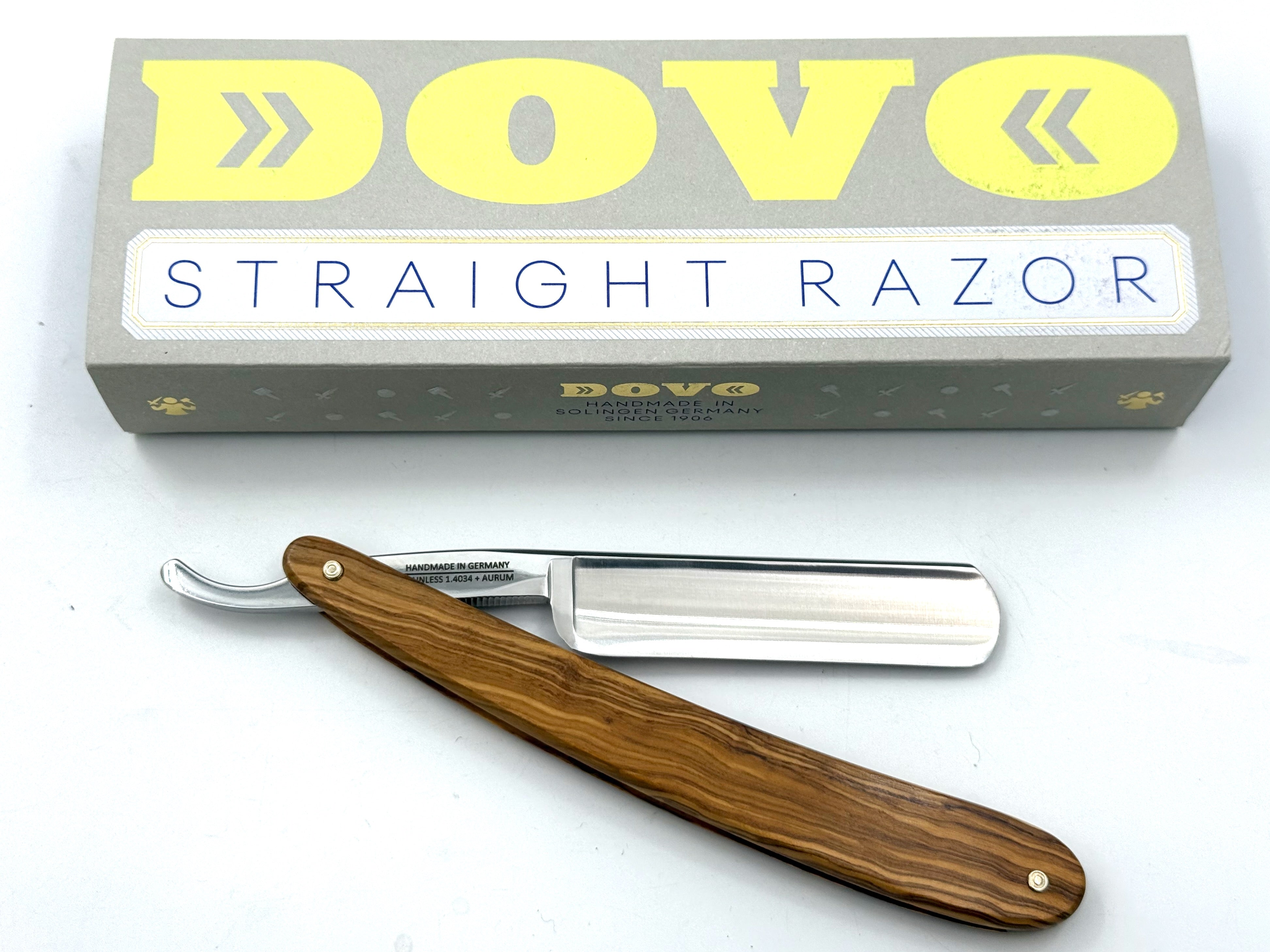 Dovo "Inox" Stainless Steel 5/8 Full Hollow Solingen Straight Razor