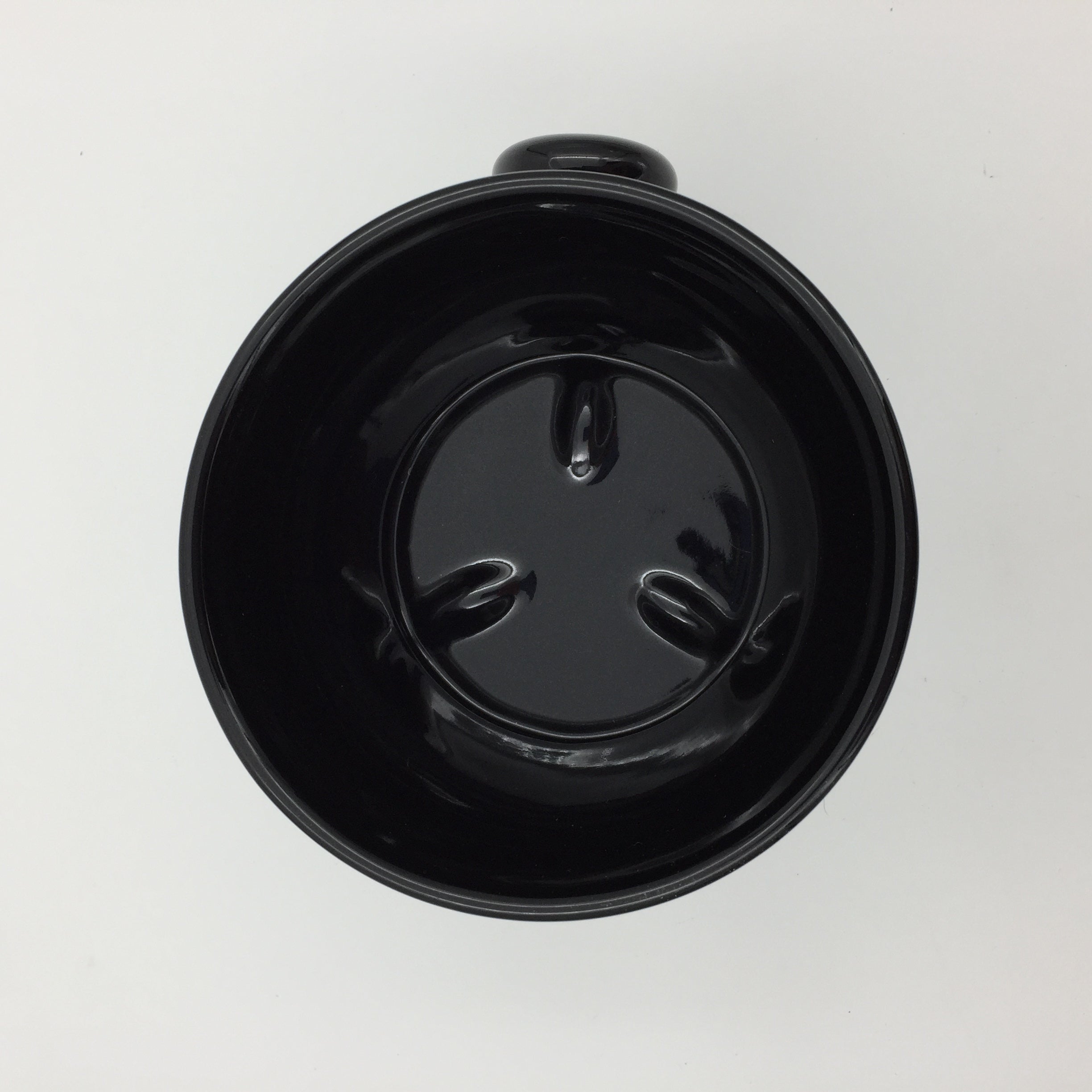 Classic Ceramic Shaving Mug - Black