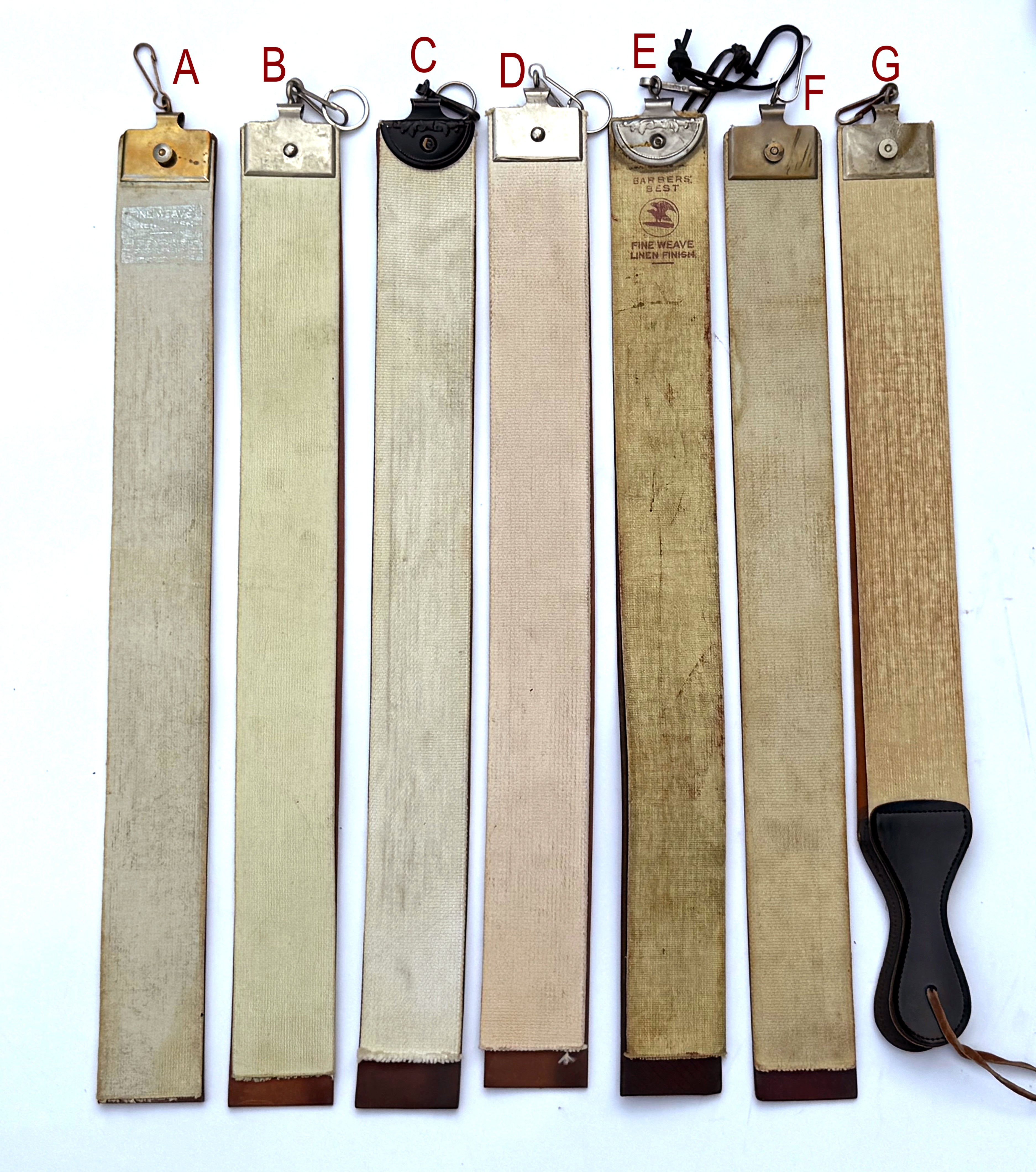 Various Vintage Razor Strops in Good to Excellent Condition - Choose Your Strop