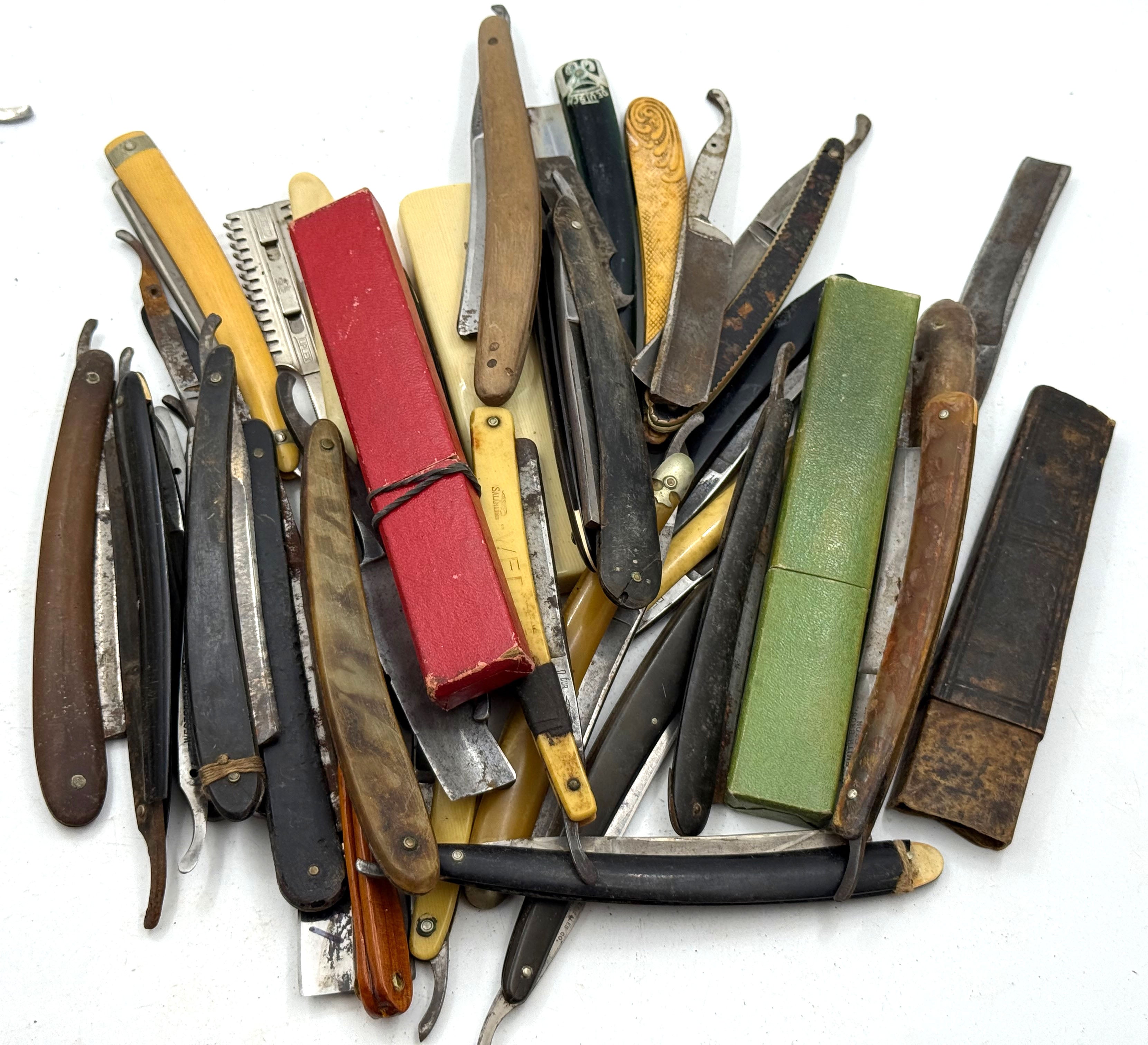 Straight Razor Parts/Junk Lot #2