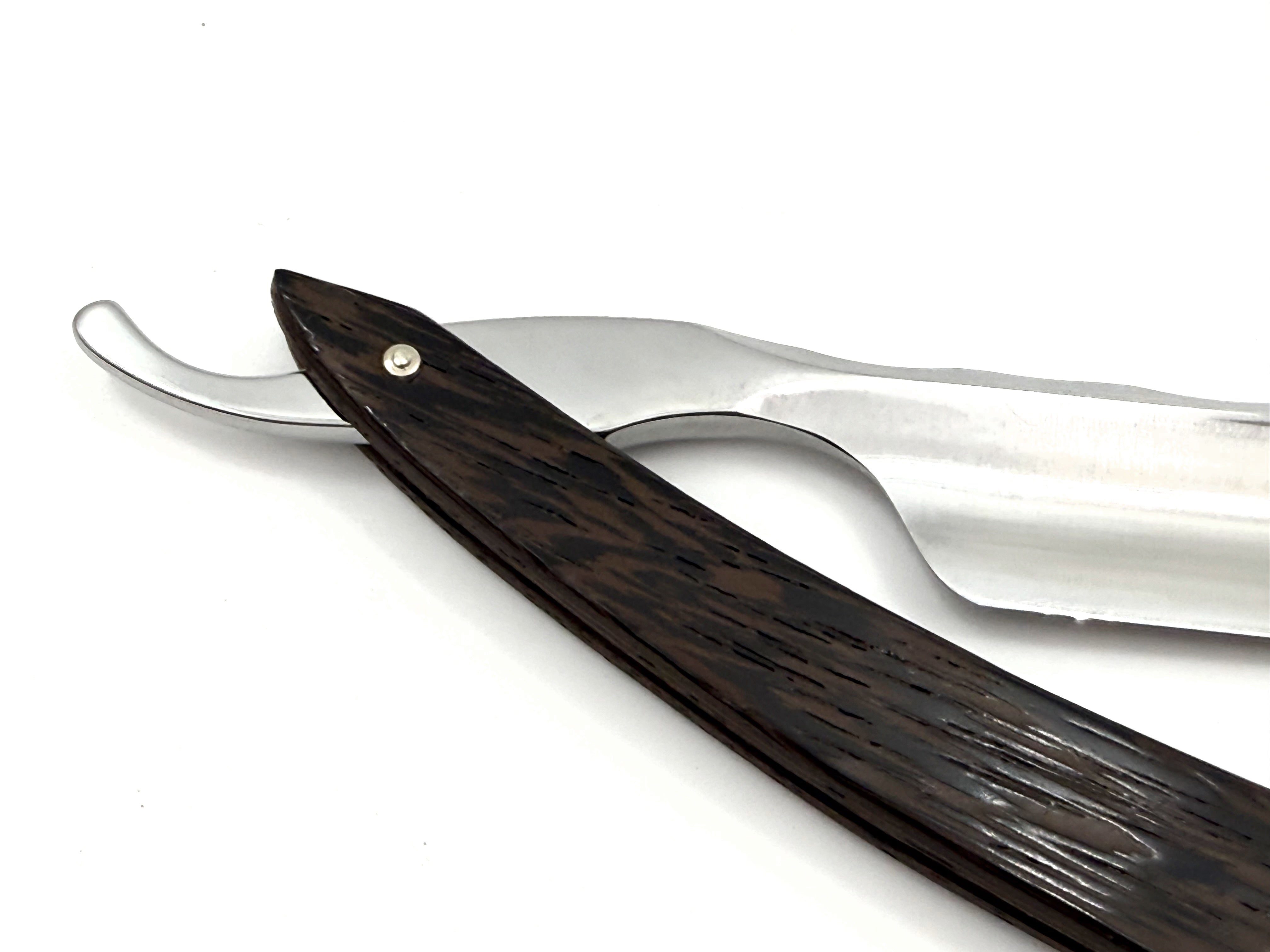 Böker Lounge-Bar 6/8 Klinge mit Muschelschalen Vollhohl Solingen Rasiermesser