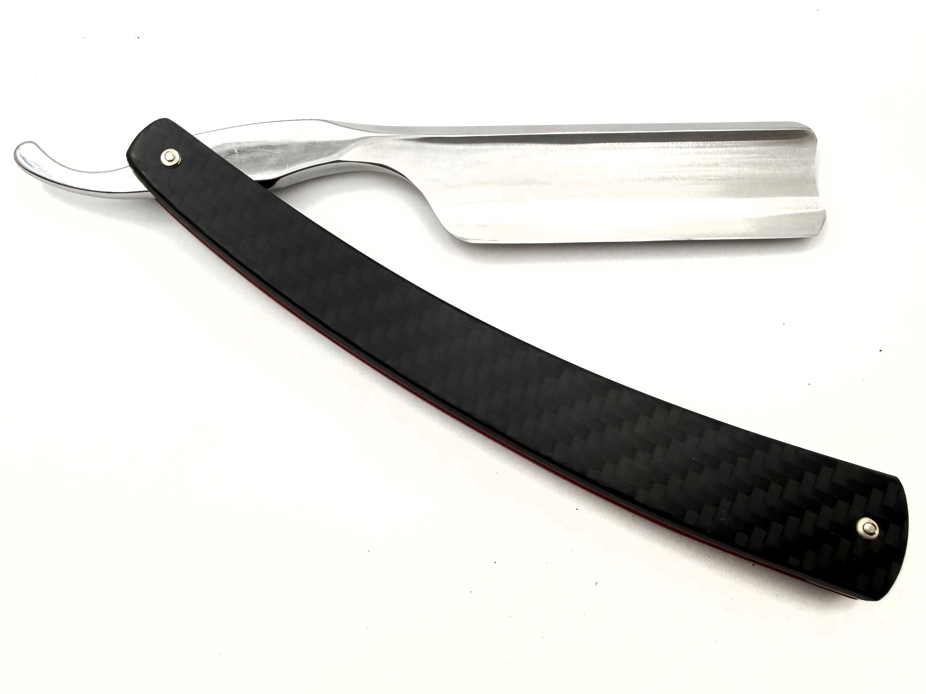 Rasoir droit Boker Lounge-Bar 6/8 avec écailles de coquillages Full Hollow Solingen