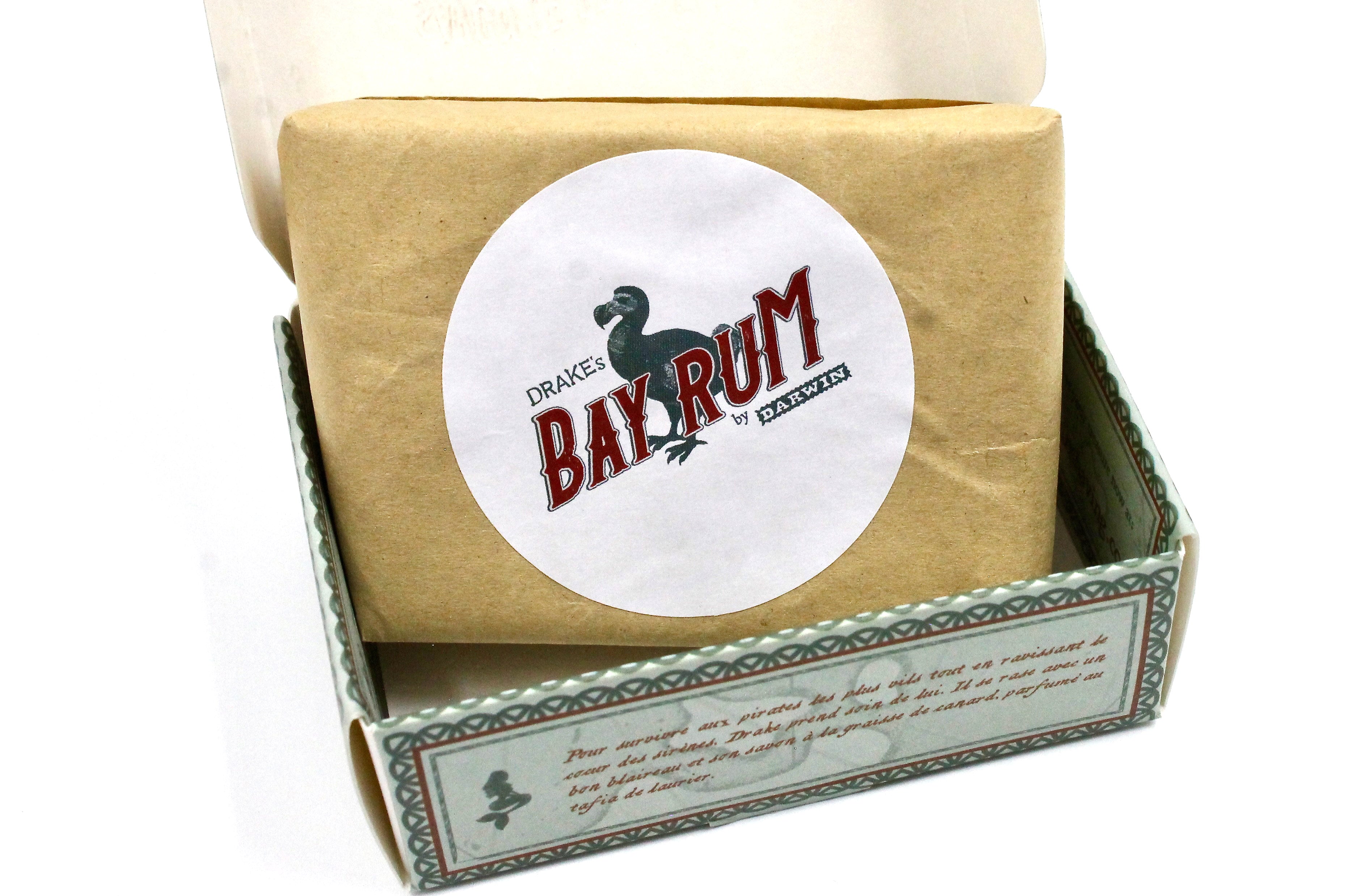 Darwin "Drake's Bay Rum" Artisan Pre-Shaving Facial Soap 100g (3.5oz)
