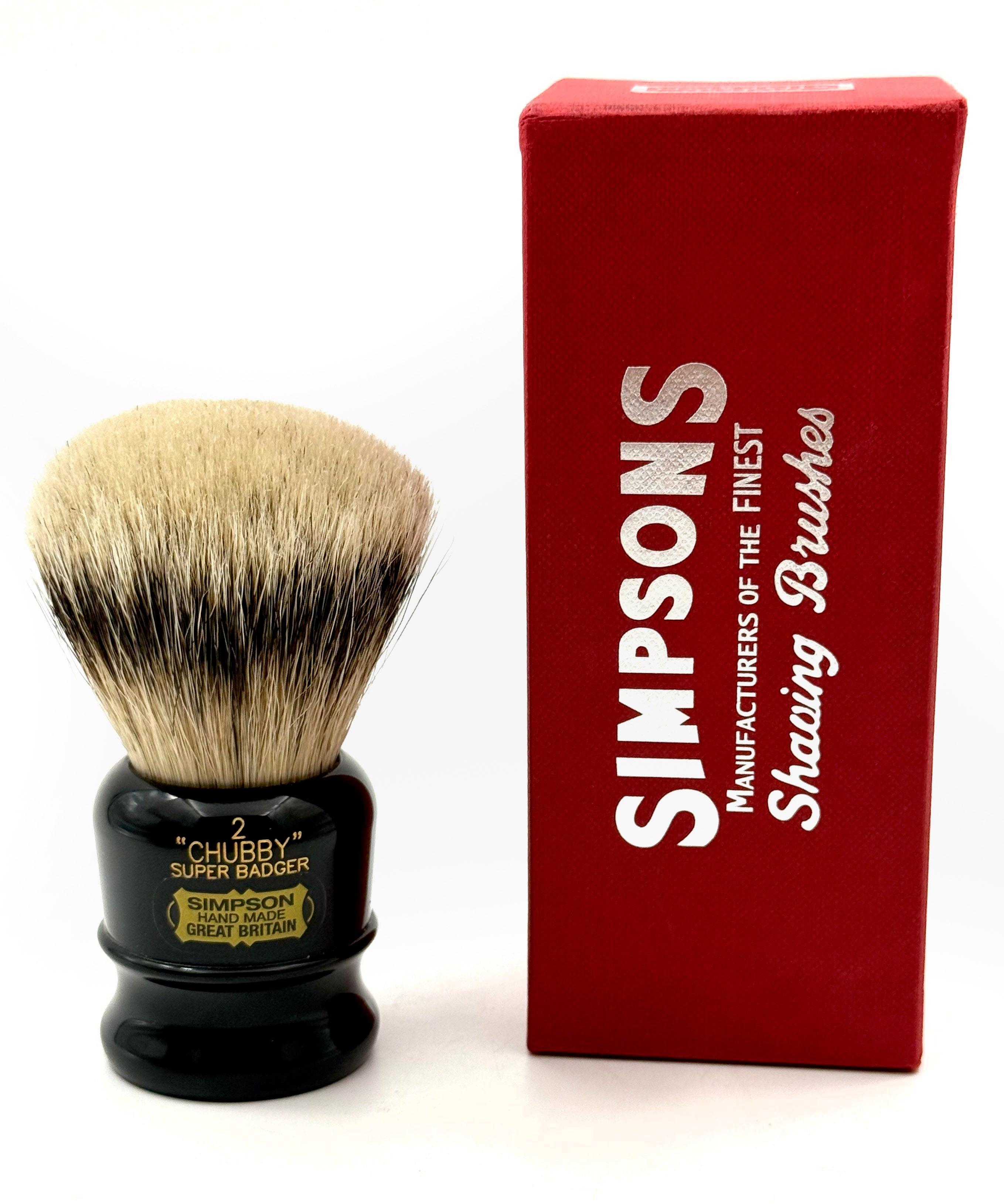 Blaireau de rasage Simpson Chubby CH2 Super Badger