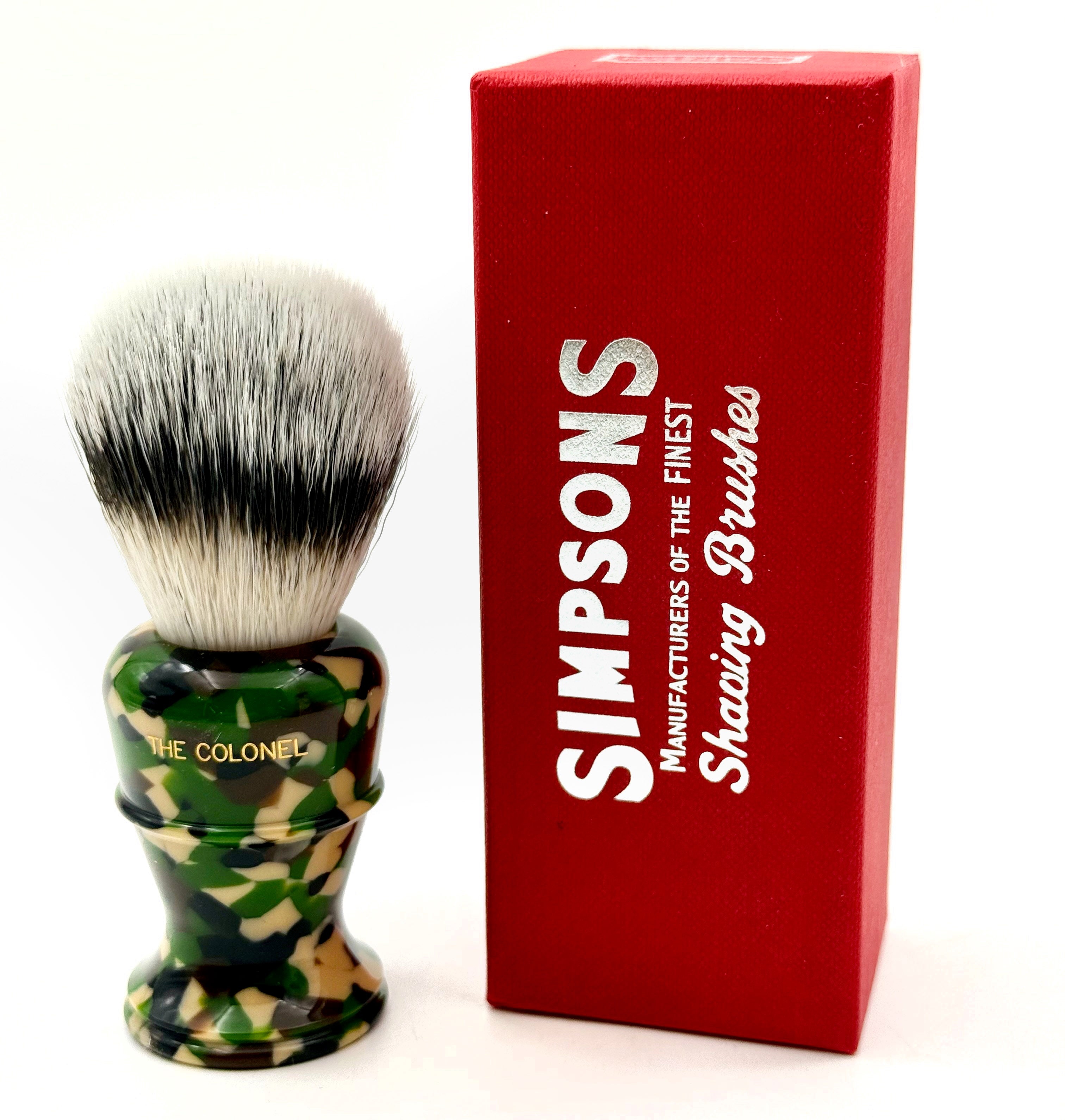 Limited Edition Simpsons Colonel X2L Sovereign Shaving Brush - Camo