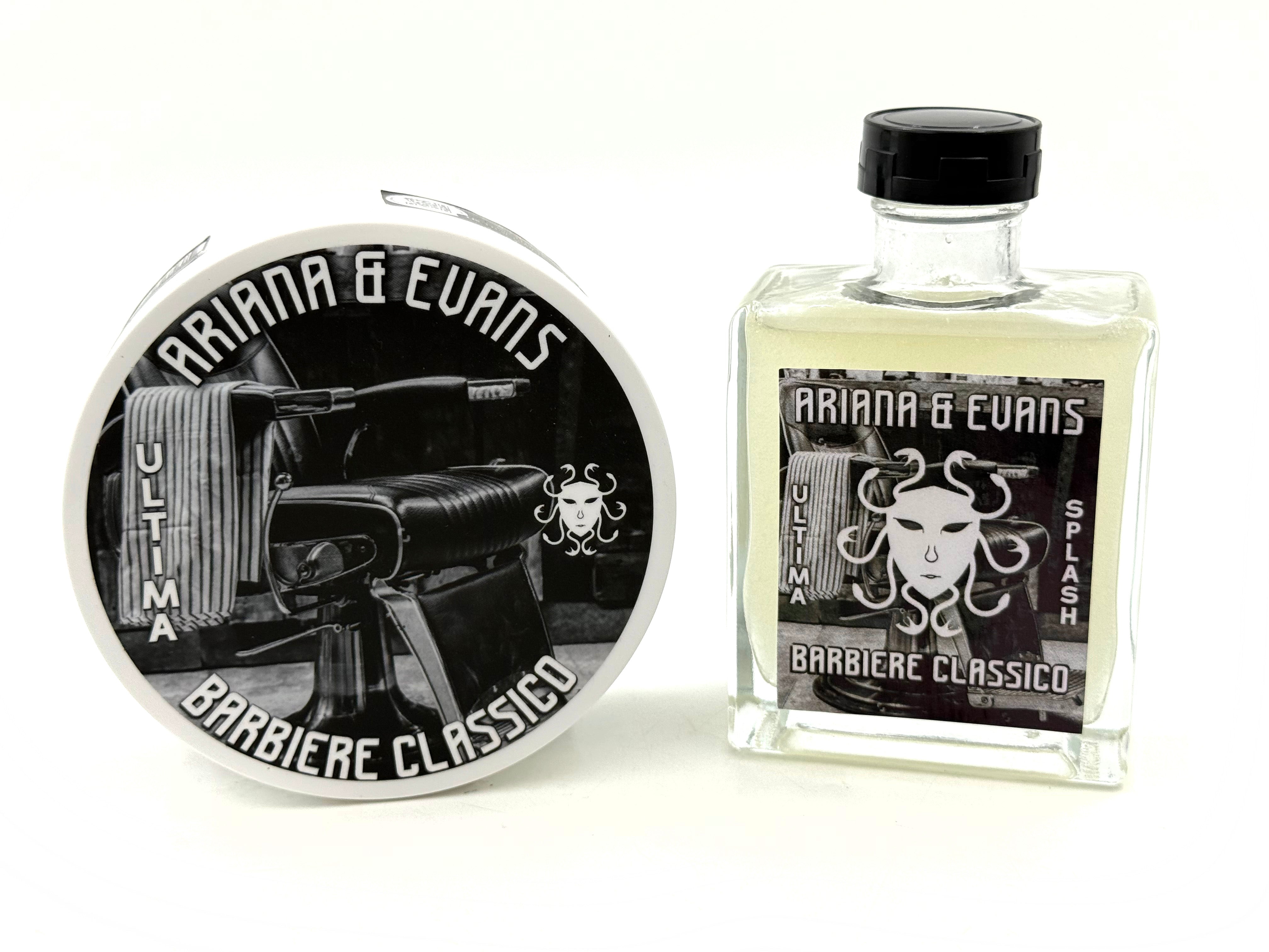 Ariana & Evans - Barbiere Classico Shaving Cream OR Aftershave Splash
