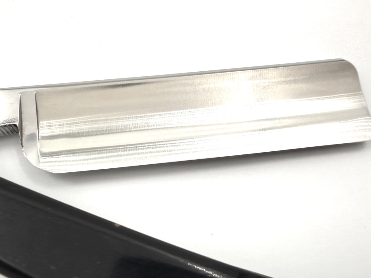 Eicker & Sohne "PAX" no.66 - RARE NOS 6/8-13/16 Full Hollow Stainless Solingen Straight Razors