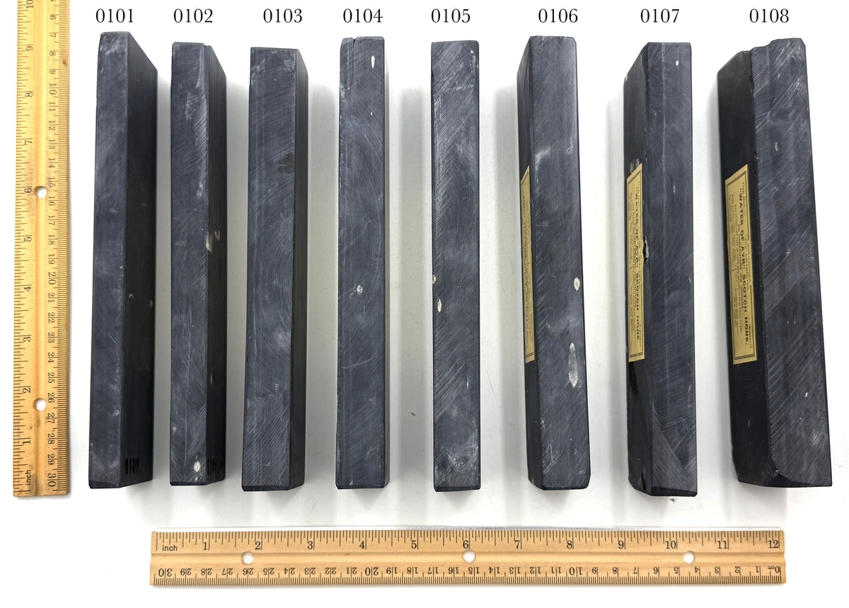 Water of Ayr Natural Scottish Sharpening & Honing Stone - Long Sizes - CHOOSE YOUR HONE