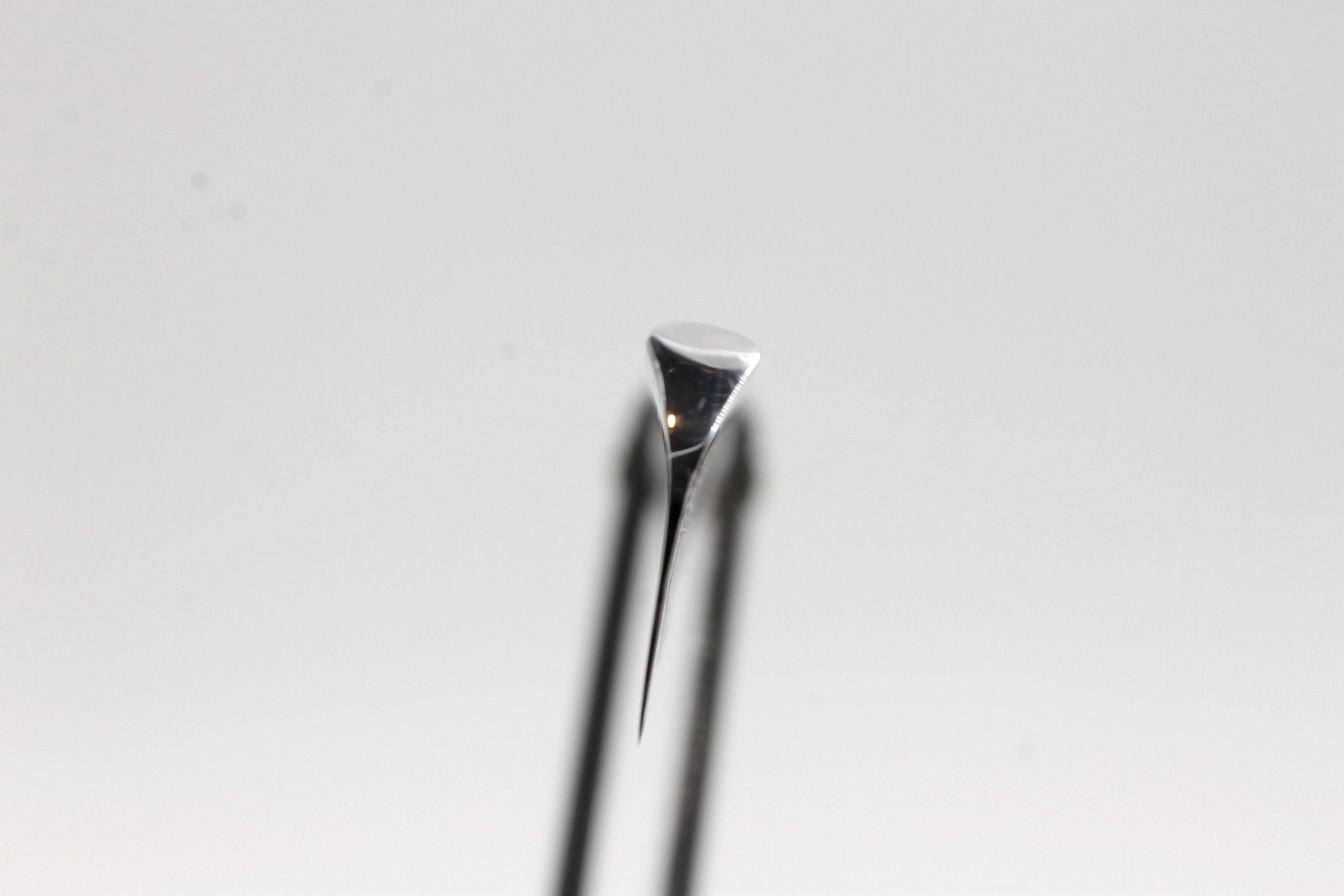 Thiers Issard 6/8 "Medaille d'or Alger" Etch - Black Horn Scales - Full Hollow Straight Razor