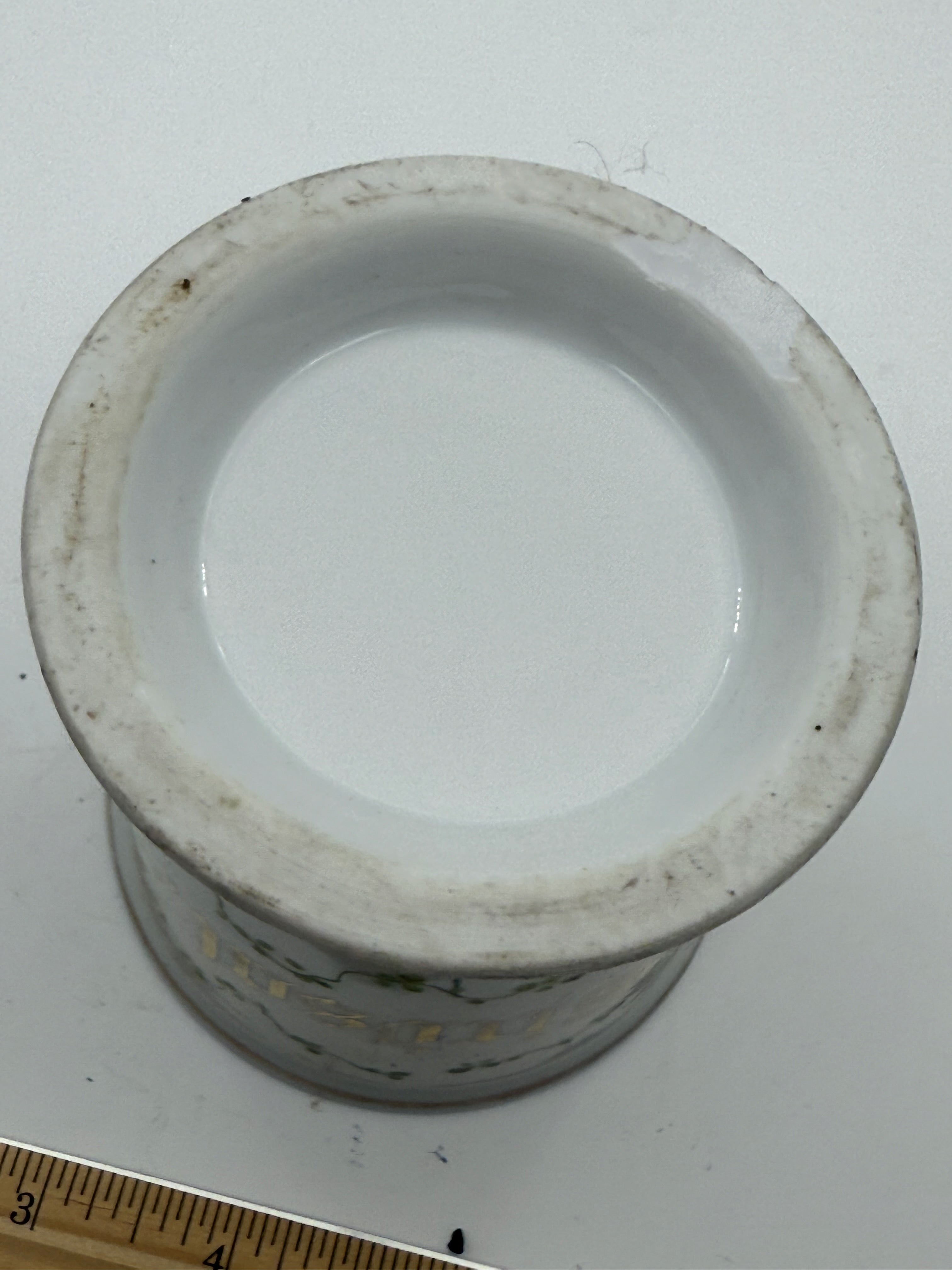 Antique Handpainted Personalized Shaving Mug