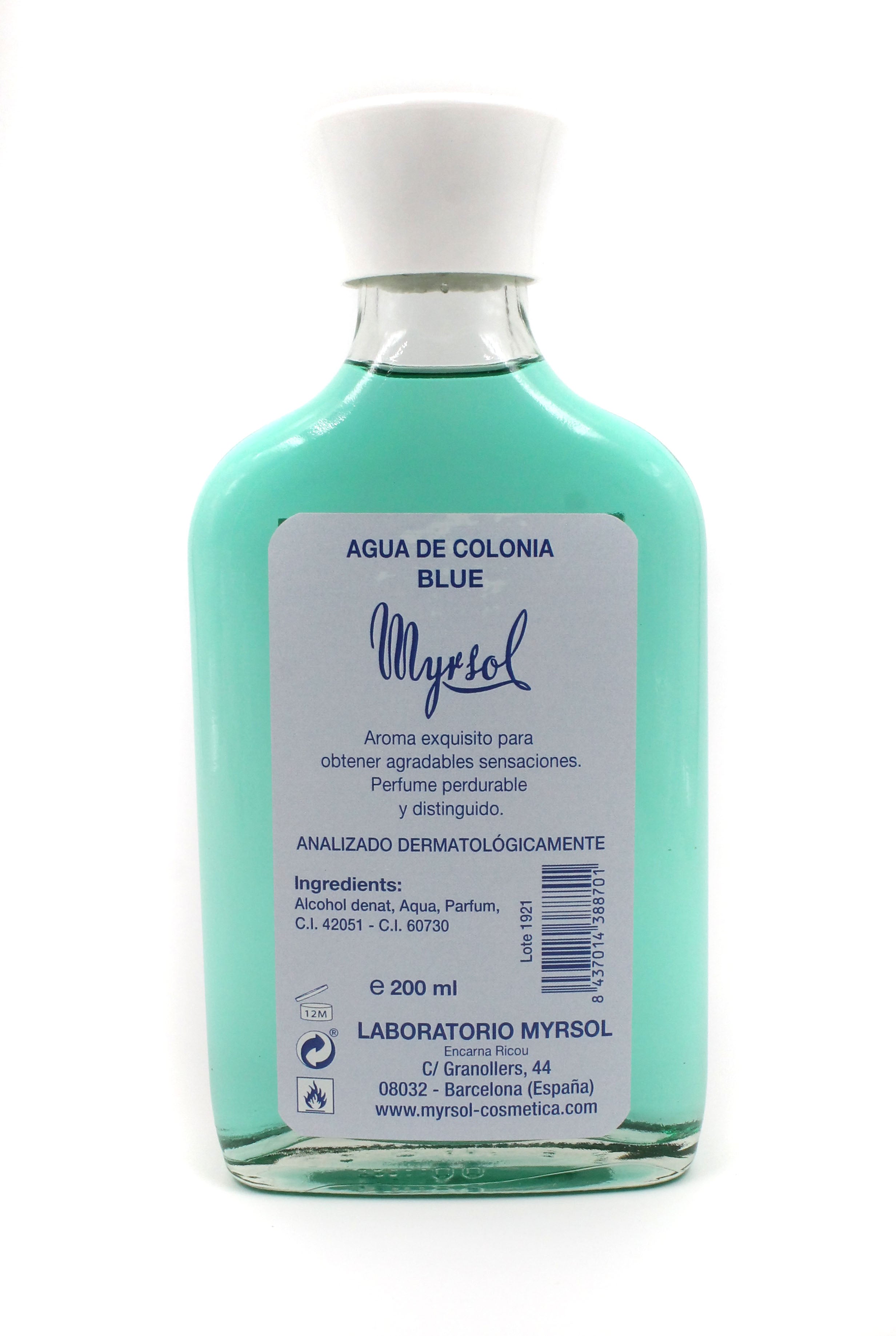 Myrsol Blue Eau de Cologne (235ml/8oz.)