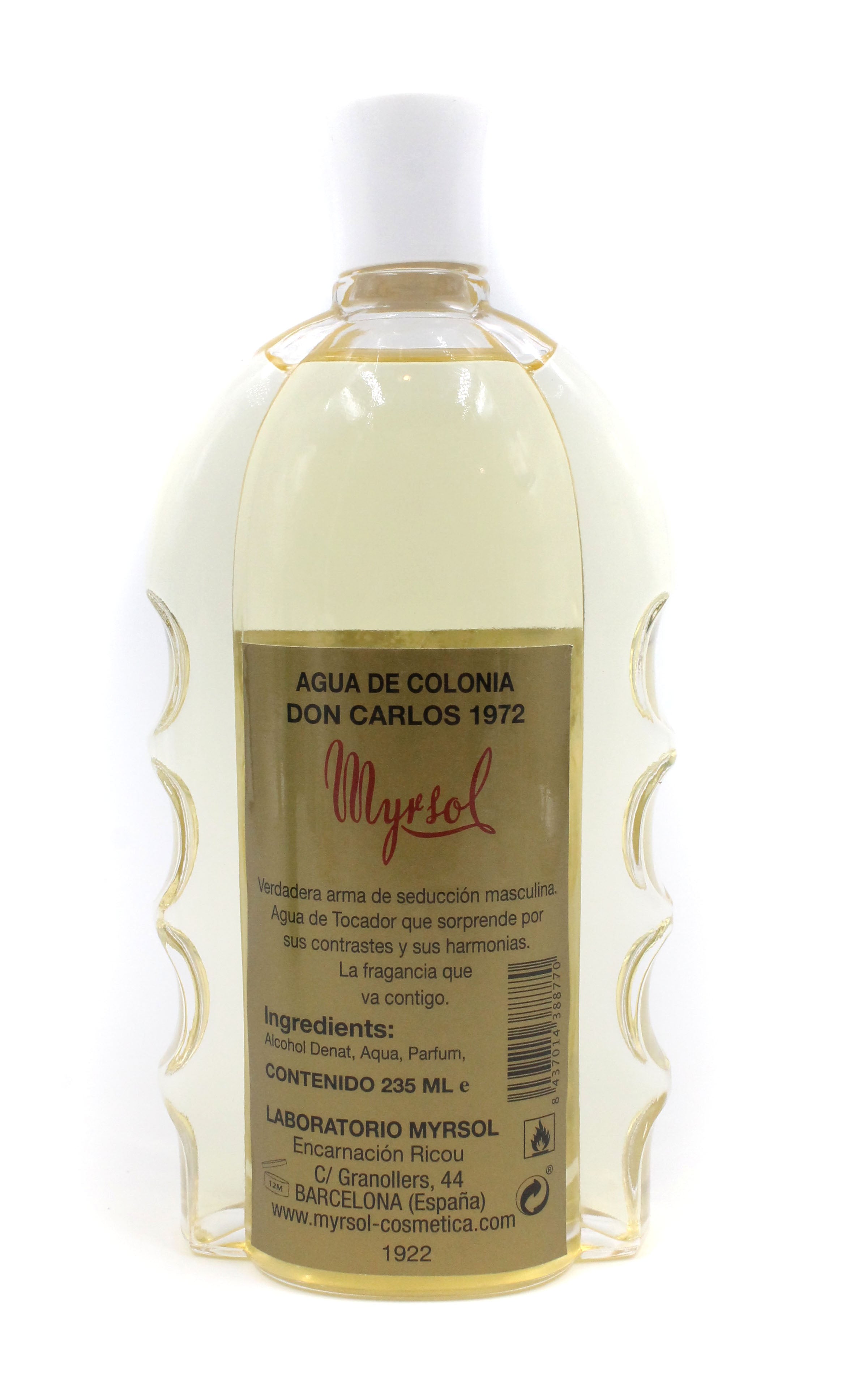 Myrsol 1972 Eau de Cologne Don Carlos (235ml/8oz.)