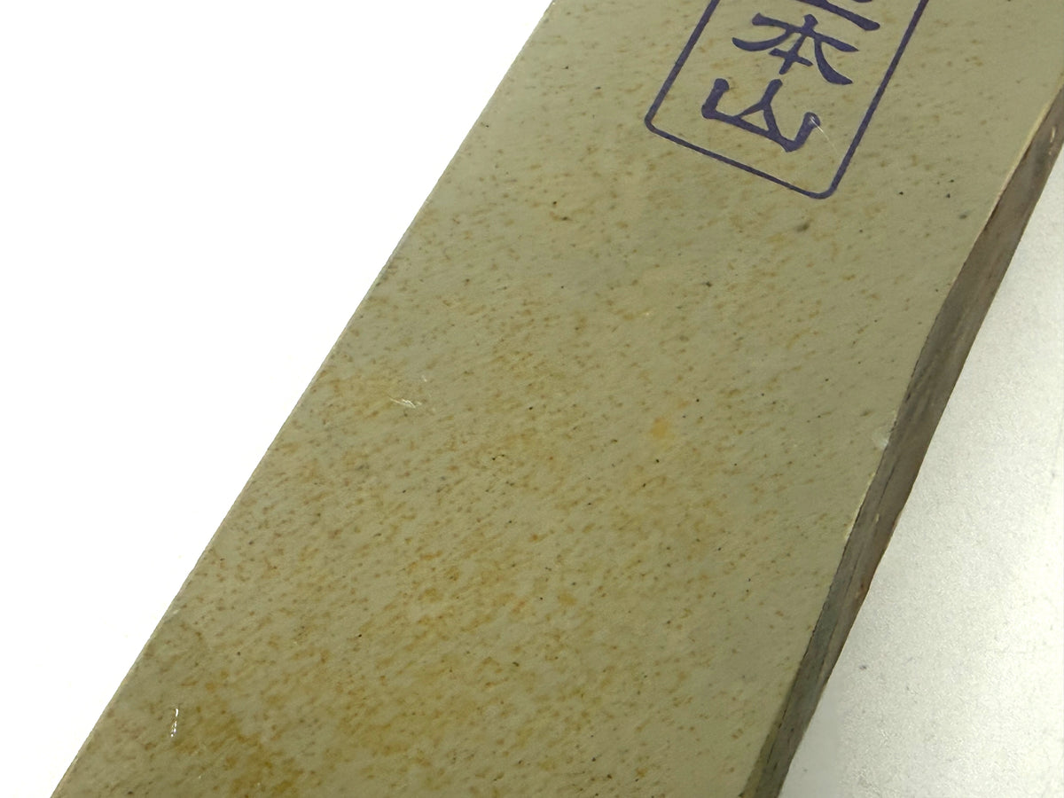 Nakayama Maruka Mizu Asagi (Kato Era) Very Rare Japanese Natural Finishing Whetstone