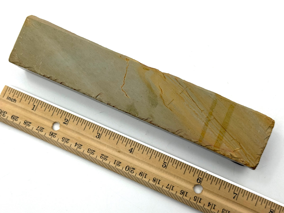 Nakayama Maruka Mizu Asagi (Kato Era) Very Rare Japanese Natural Finishing Whetstone