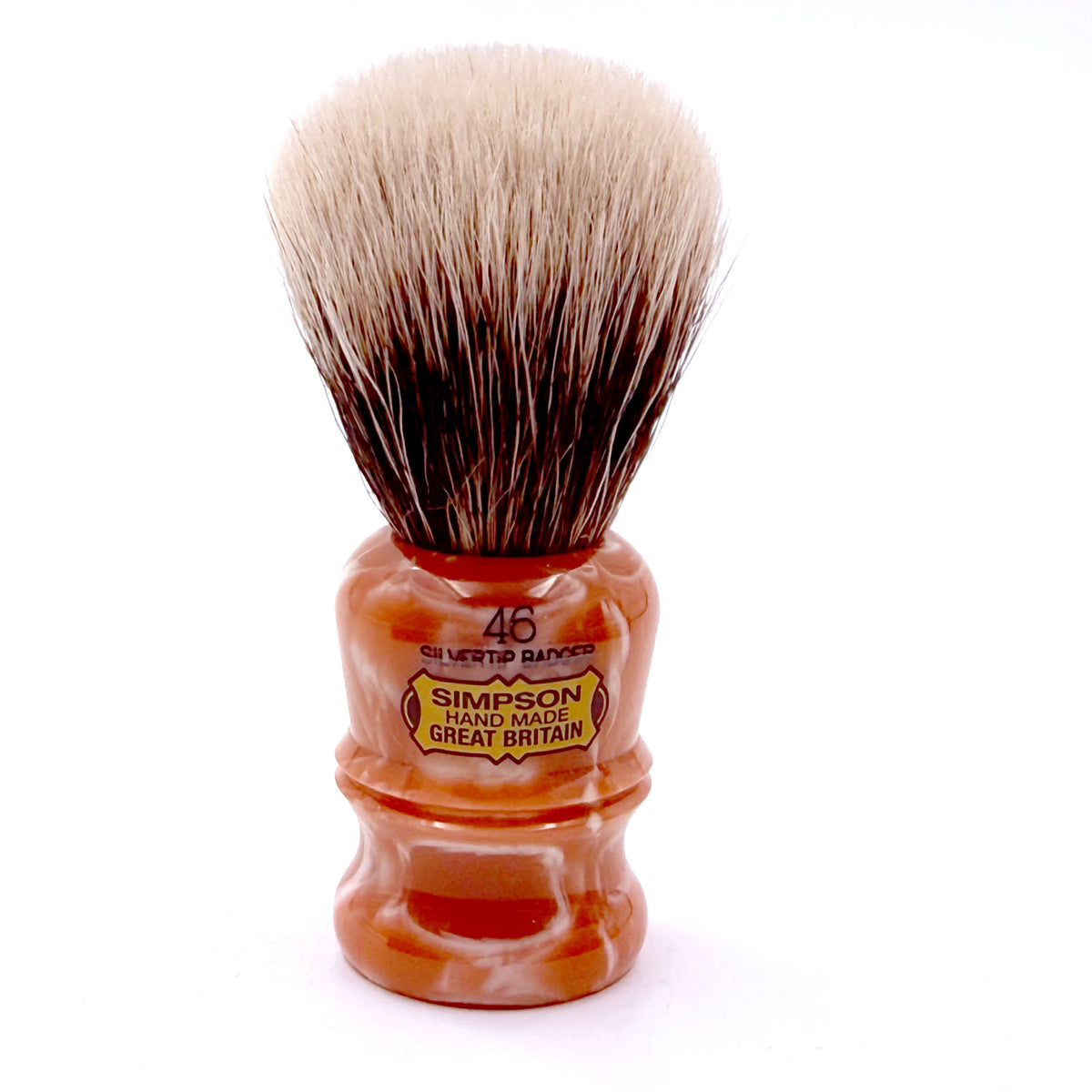 Limited Edition Berkeley 46 Two Band Silvertip Badger Shaving Brush - Lava
