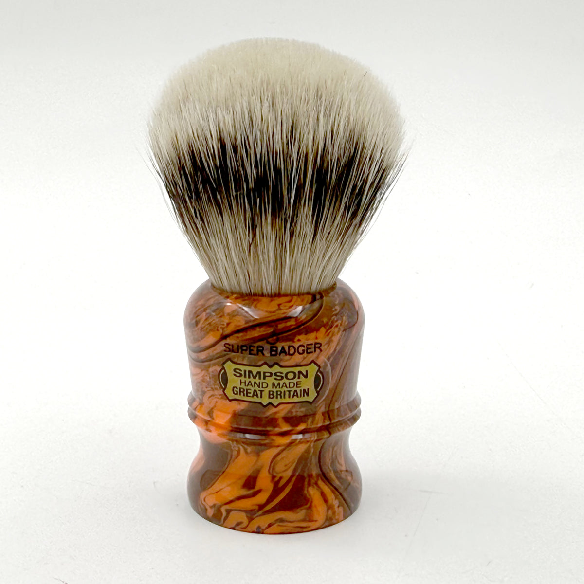 Limited Editions Simpsons Duke D3 Super Badger Shaving Brush - Ember Flow