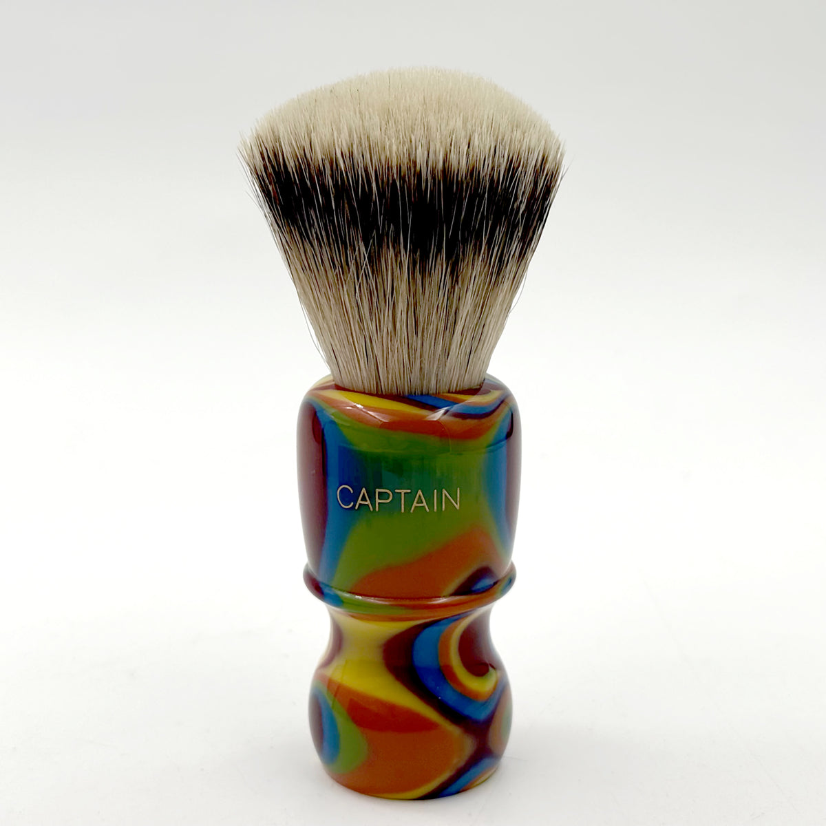 Limited Edition Simpsons Captain 2 Silvertip Badger Shaving Brush - Disco Haze