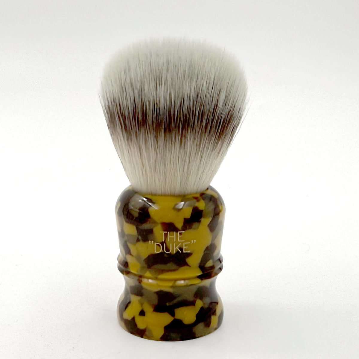 Limited Edition Simpsons Duke D3 Platinum Synthetic Fiber Shaving Brush - Crunchy