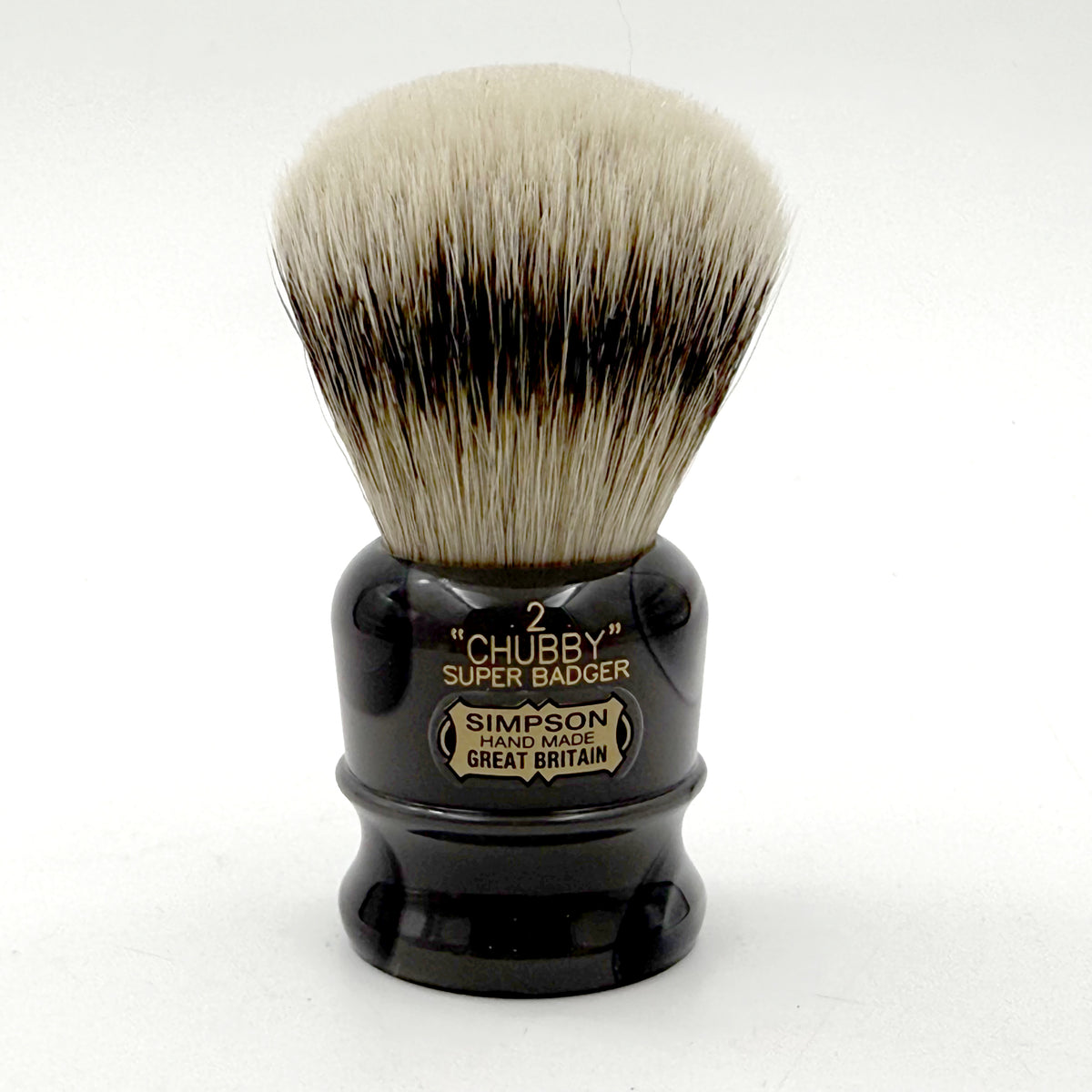 Limited Edition Simpson Chubby CH2 Super Badger Shaving Brush - Luna