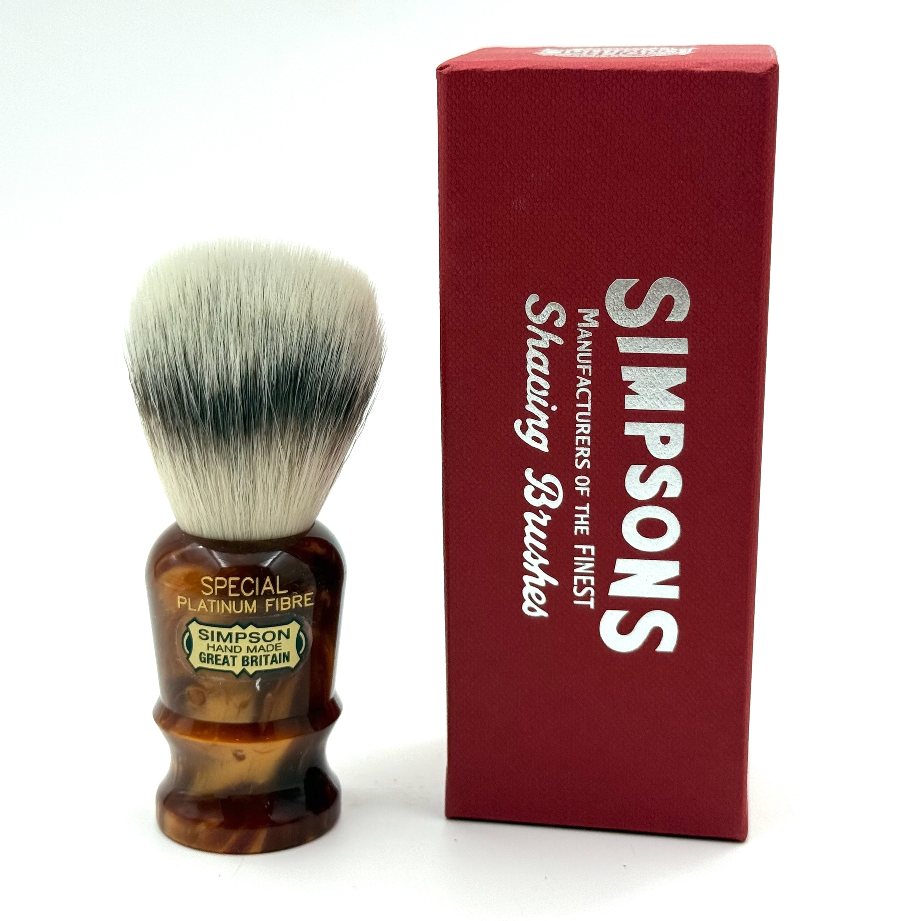 Limited Edition Simpsons Special Platinum Shaving Brush - Copper Ice