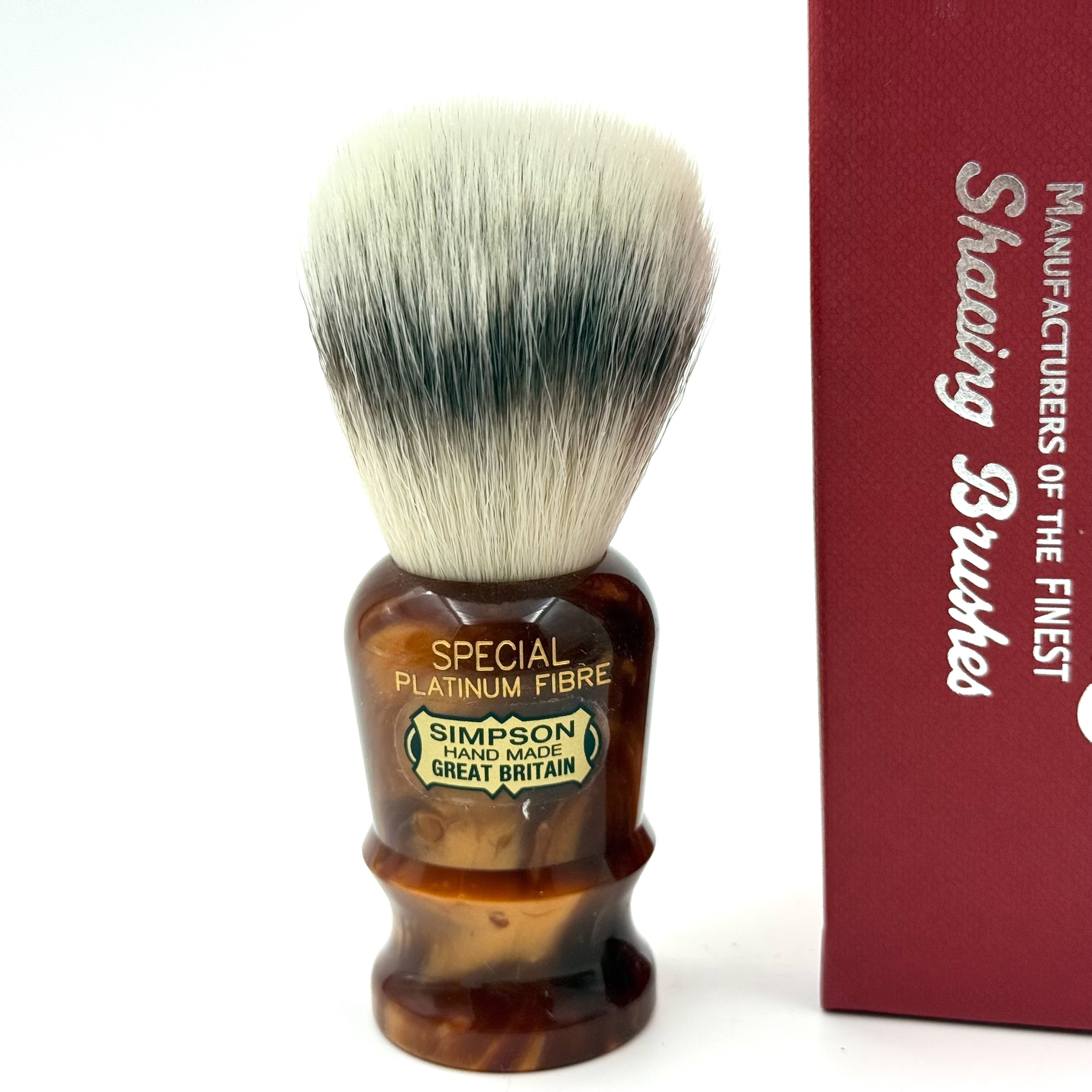 Limited Edition Simpsons Special Platinum Shaving Brush - Copper Ice