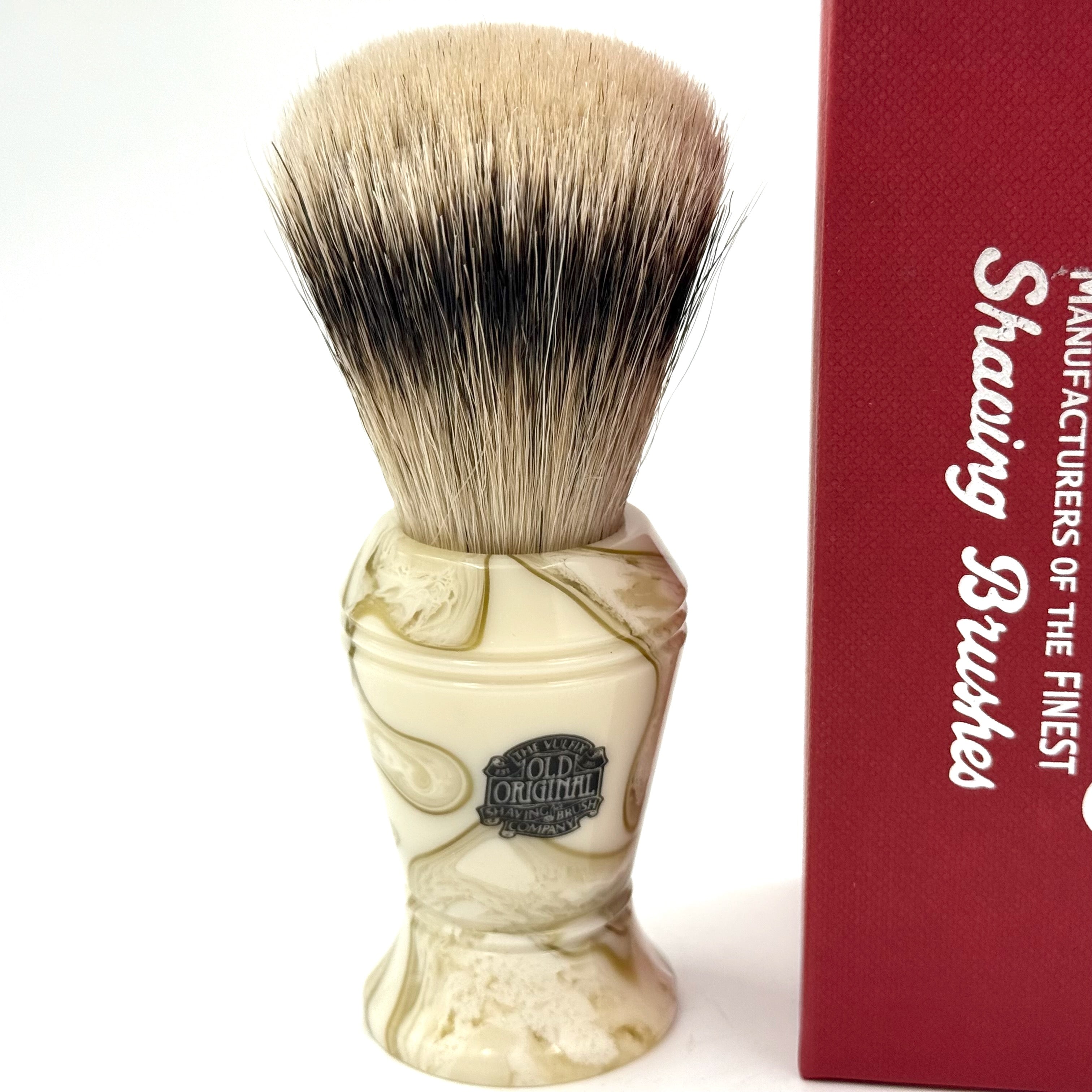 Limited Edition - Vulfix No. 377 Lathe Turned Super Badger Shaving Brush - Vesta