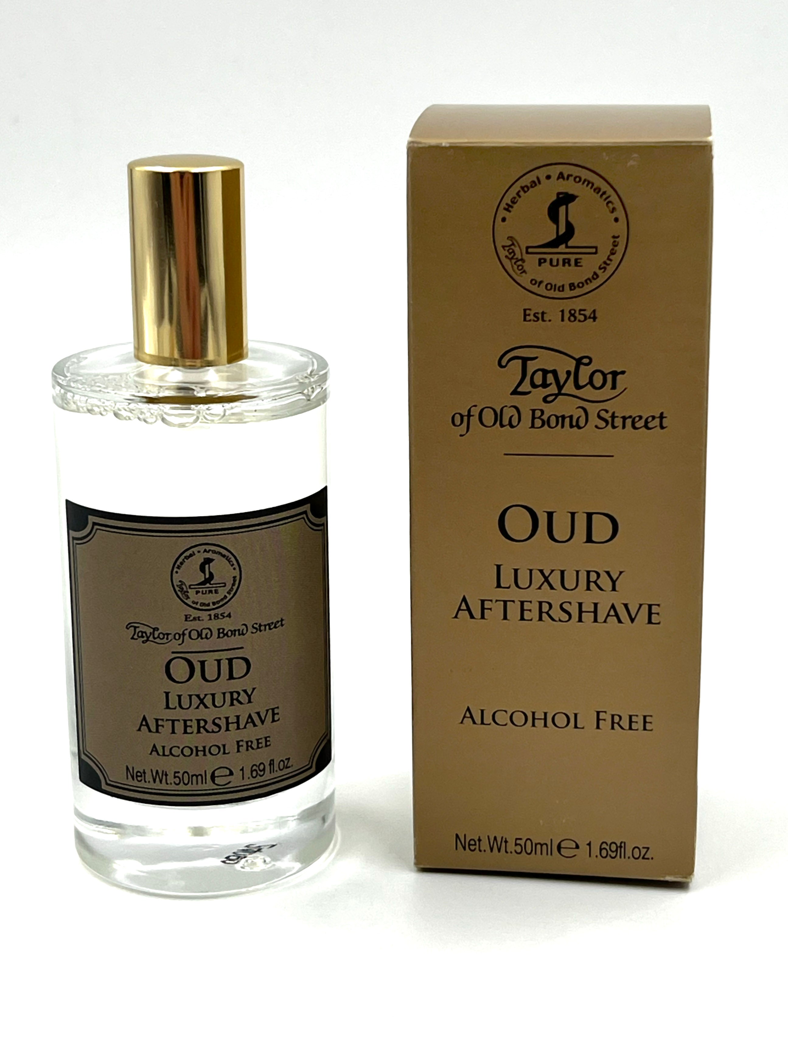 Taylor of Old Bond Street Oud Alcohol Free Aftershave Lotion for Sensitive Skin- 50ml (1.7 fl. oz)