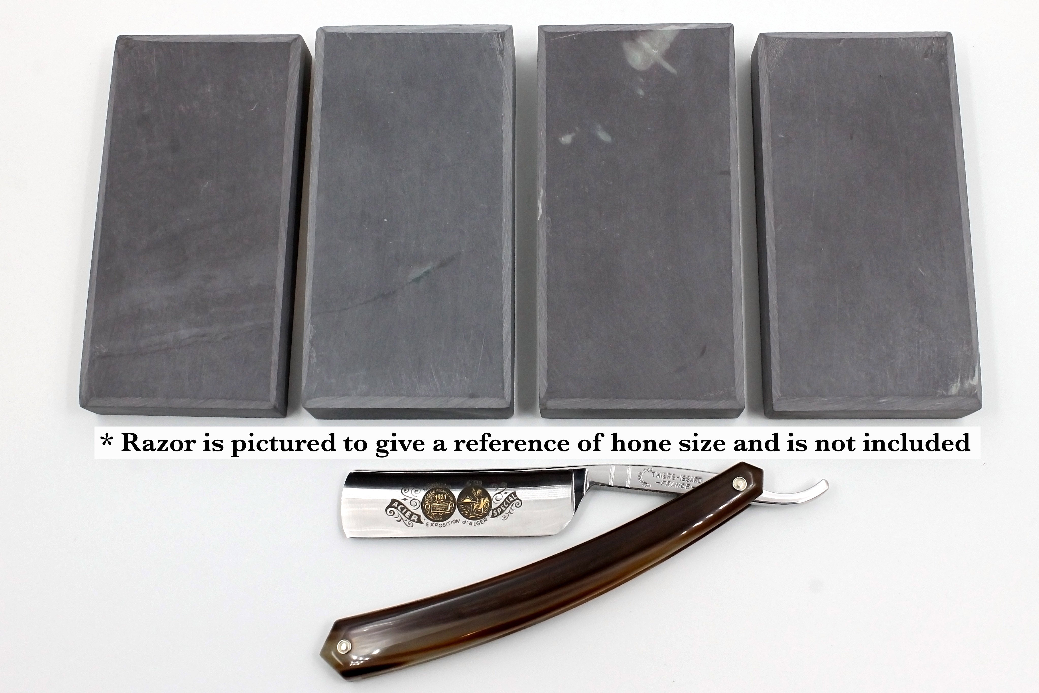 Pierre "La Lune" VINTAGE - 120x60mm (4.7x2.4") - French Fine Finishing Razor Hone Sharpening Stone