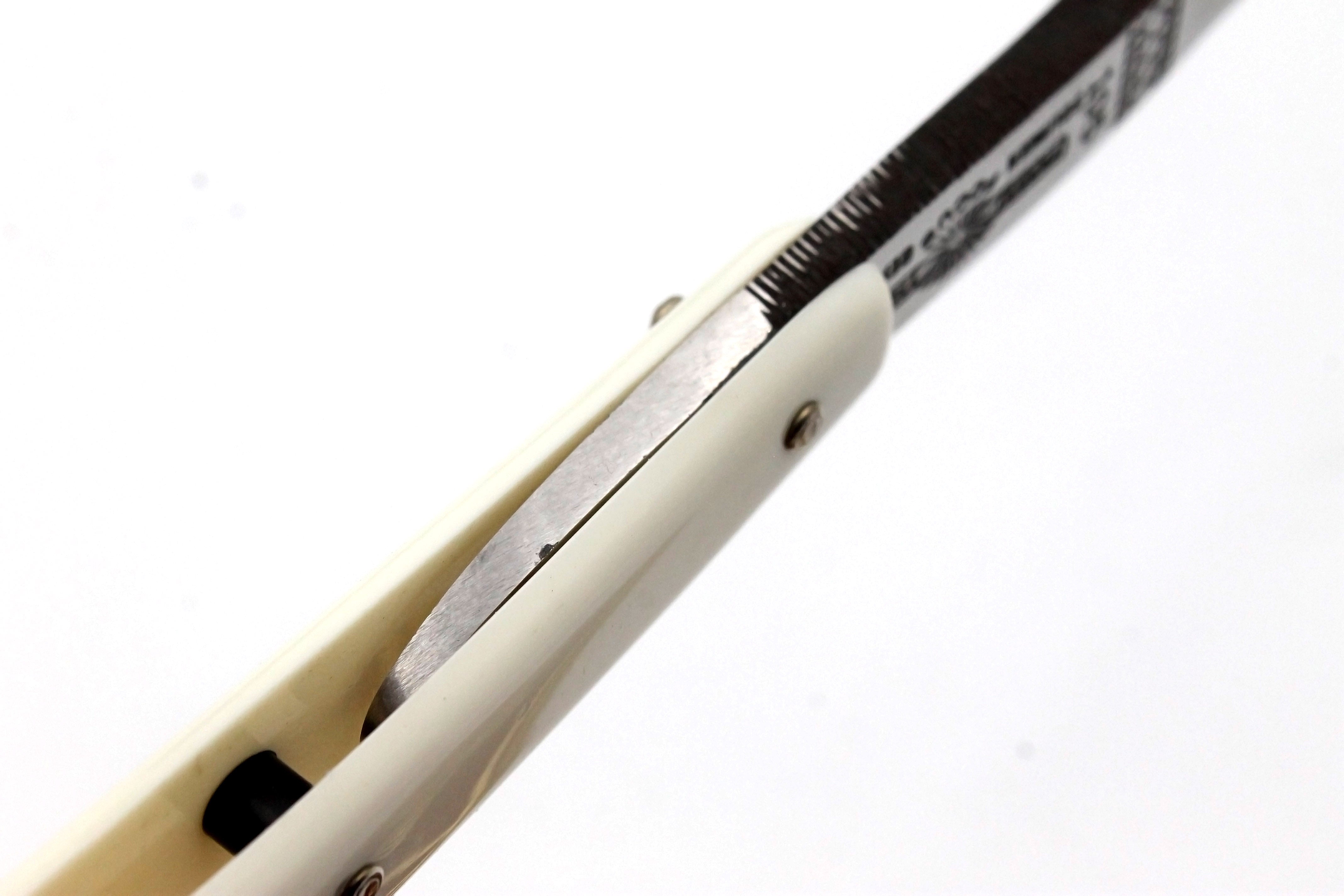 Friedrich Schlemper "Focus Antisettico" `105 - RARE NOS 6/8 Full Hollow Vintage Straight Razor