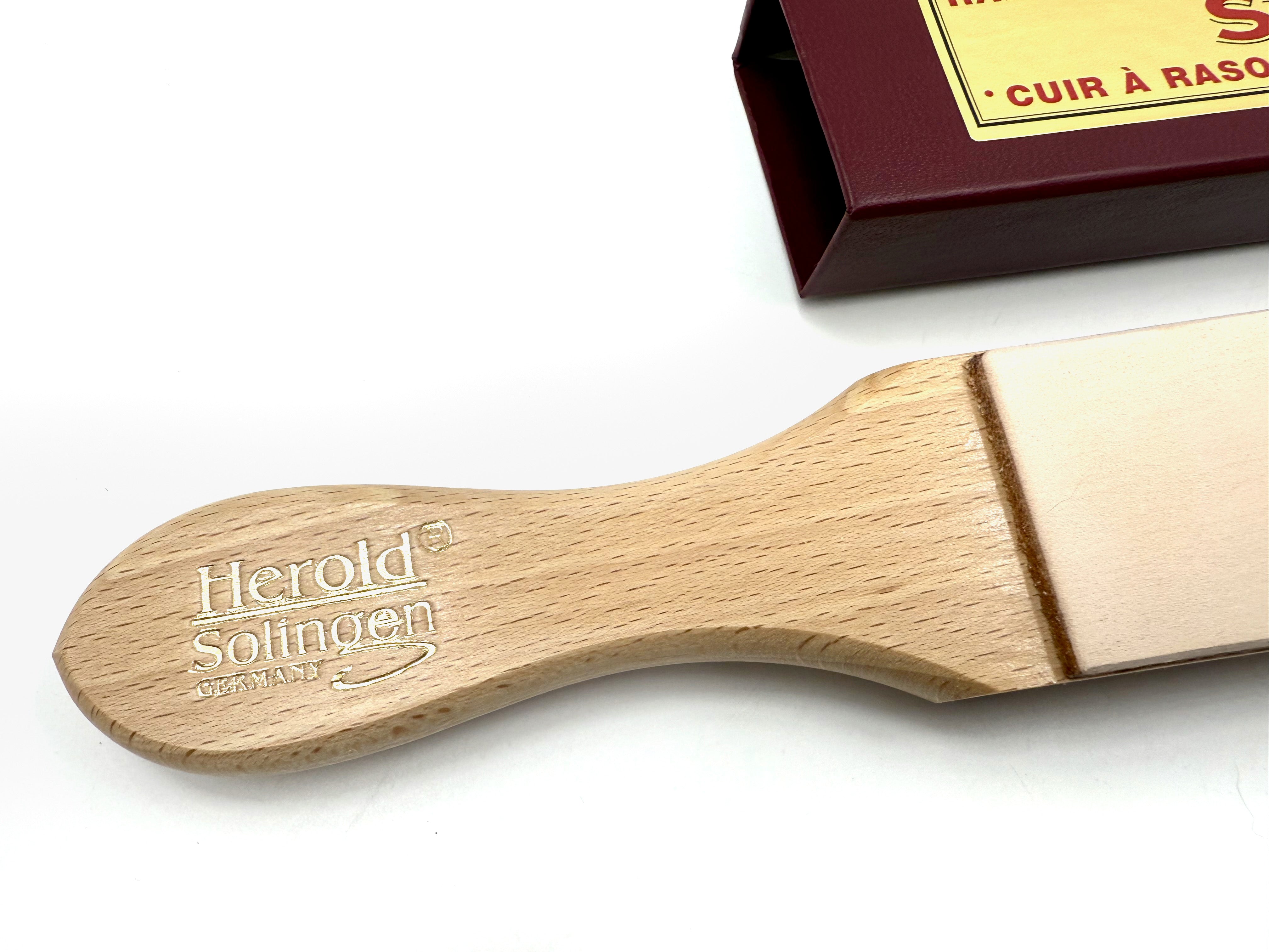 Herold Double Sided Leather Paddle Strop