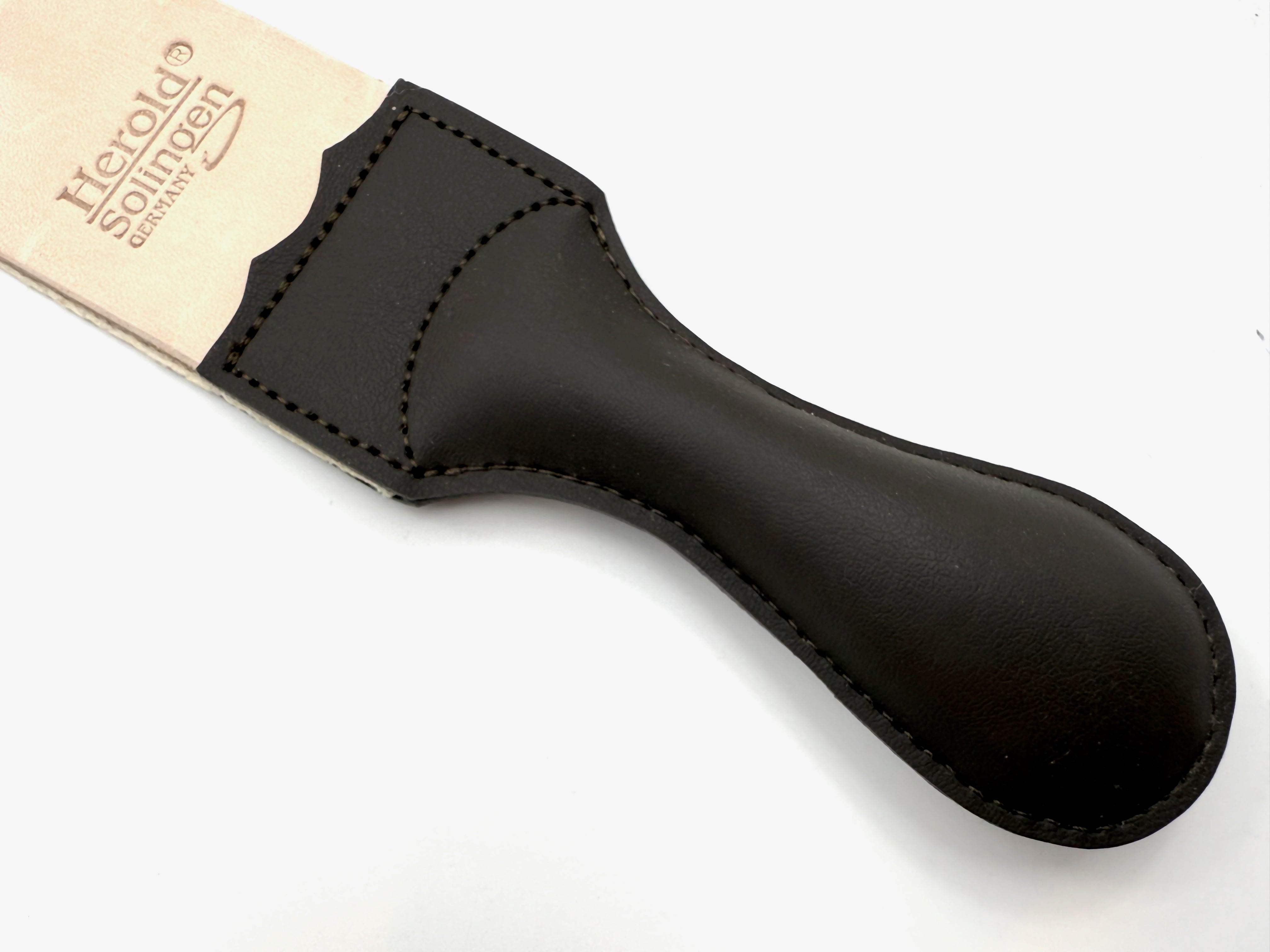 Herold Cowhide Leather & Hemp No. 183Ri Handled Hanging Strop