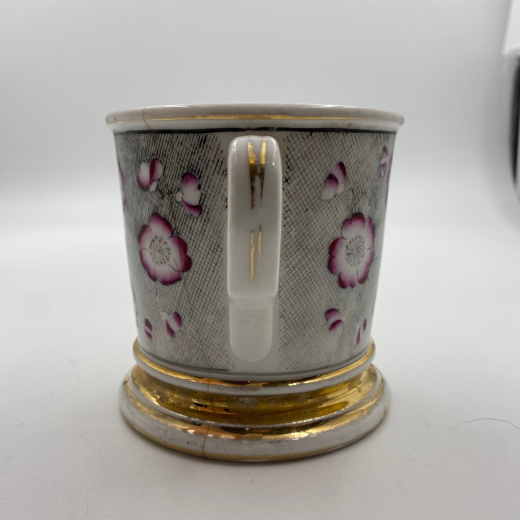 Antique Handpainted Personalized Shaving Mug