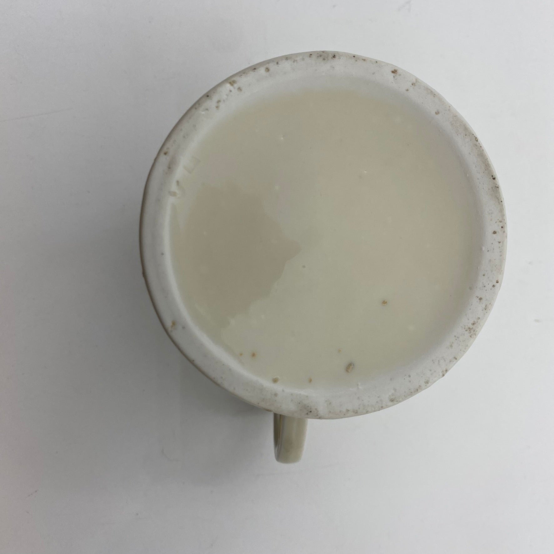 Antique Embossed and Handpainted Shaving Mug