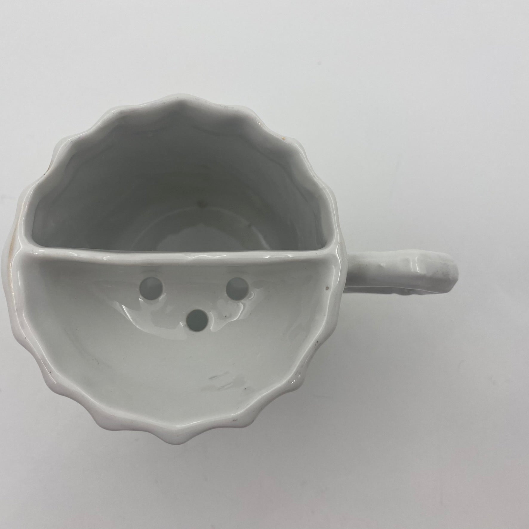 Antique Floral Shaving Mug Shaving